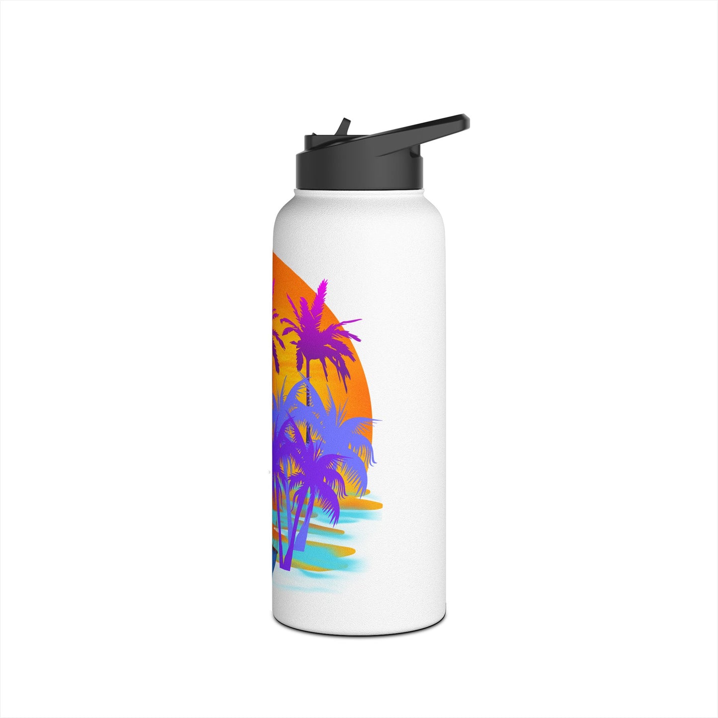 Tropical Paradise - Stainless Steel Water Bottle