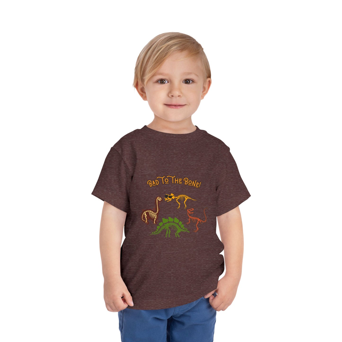 Dinosaur Toddler Tee - Bad to the Bone Design