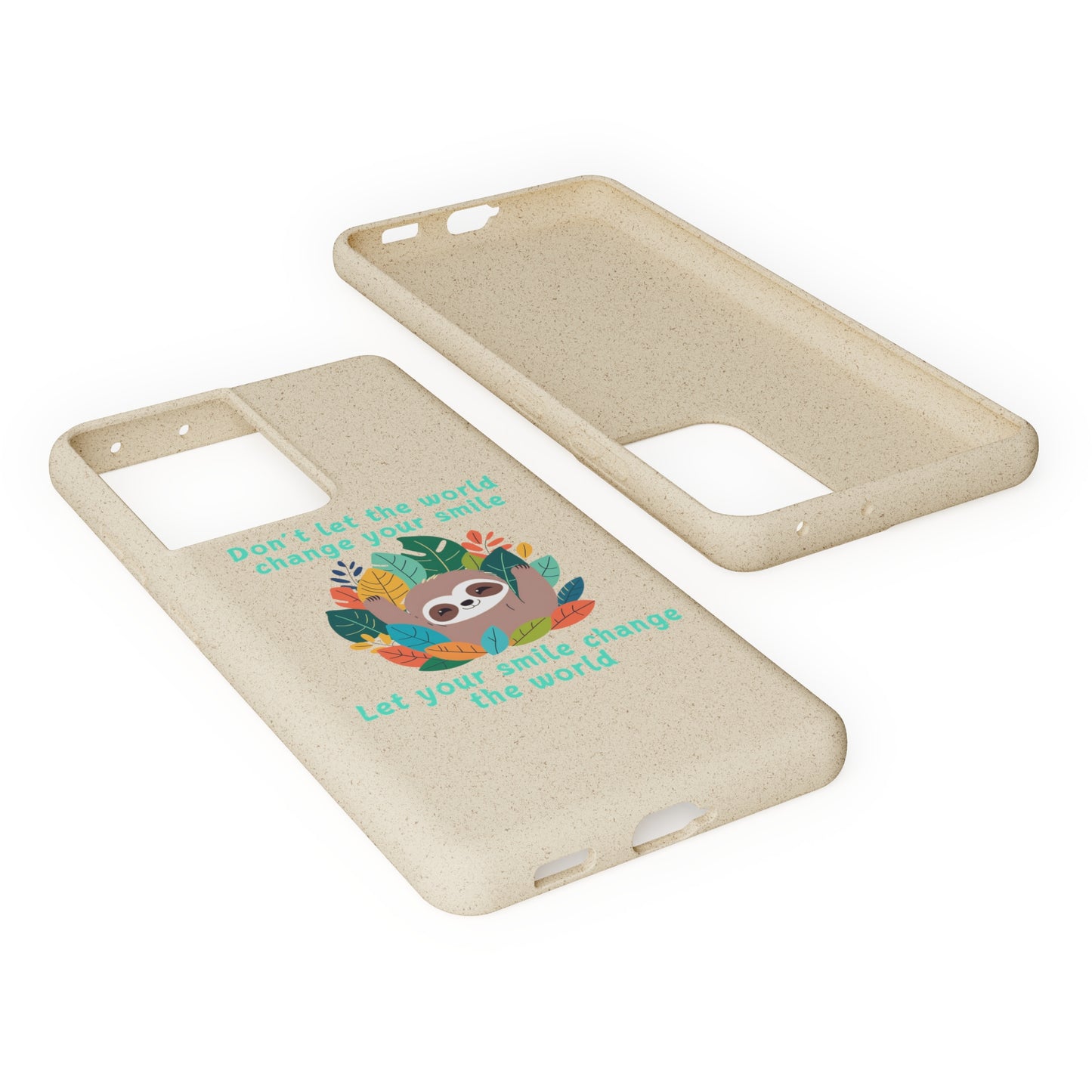 Sloth Smile - Biodegradable Phone Cases