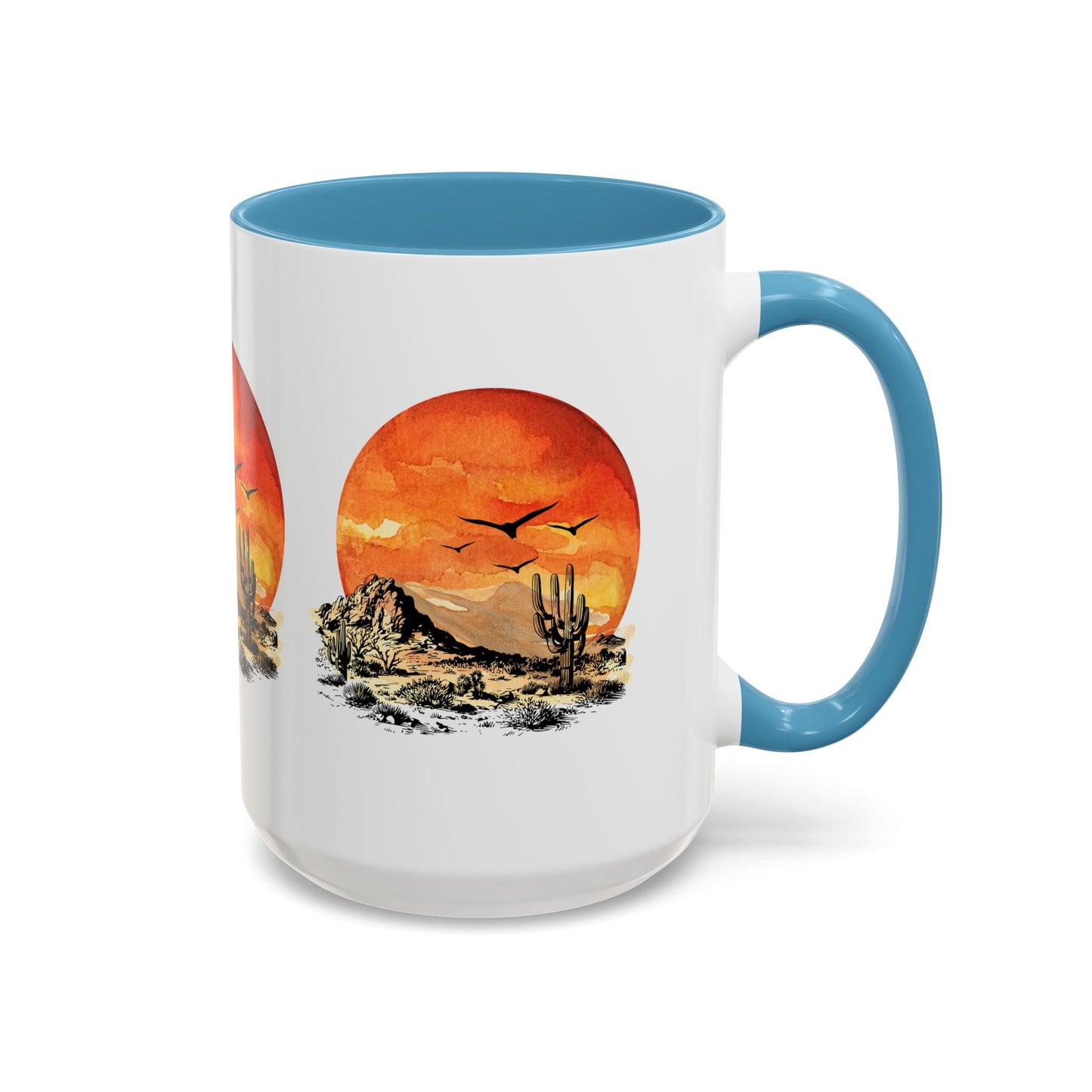 Desert Sun - Accent Coffee Mug (11, 15oz)