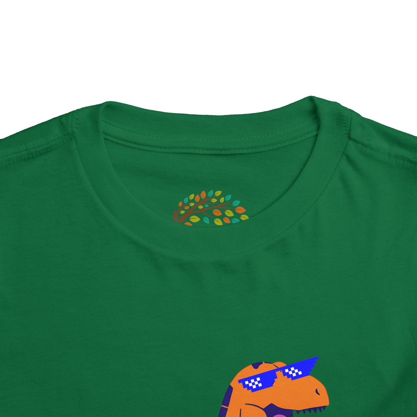 Retro T-Rex - Toddler Short Sleeve Tee