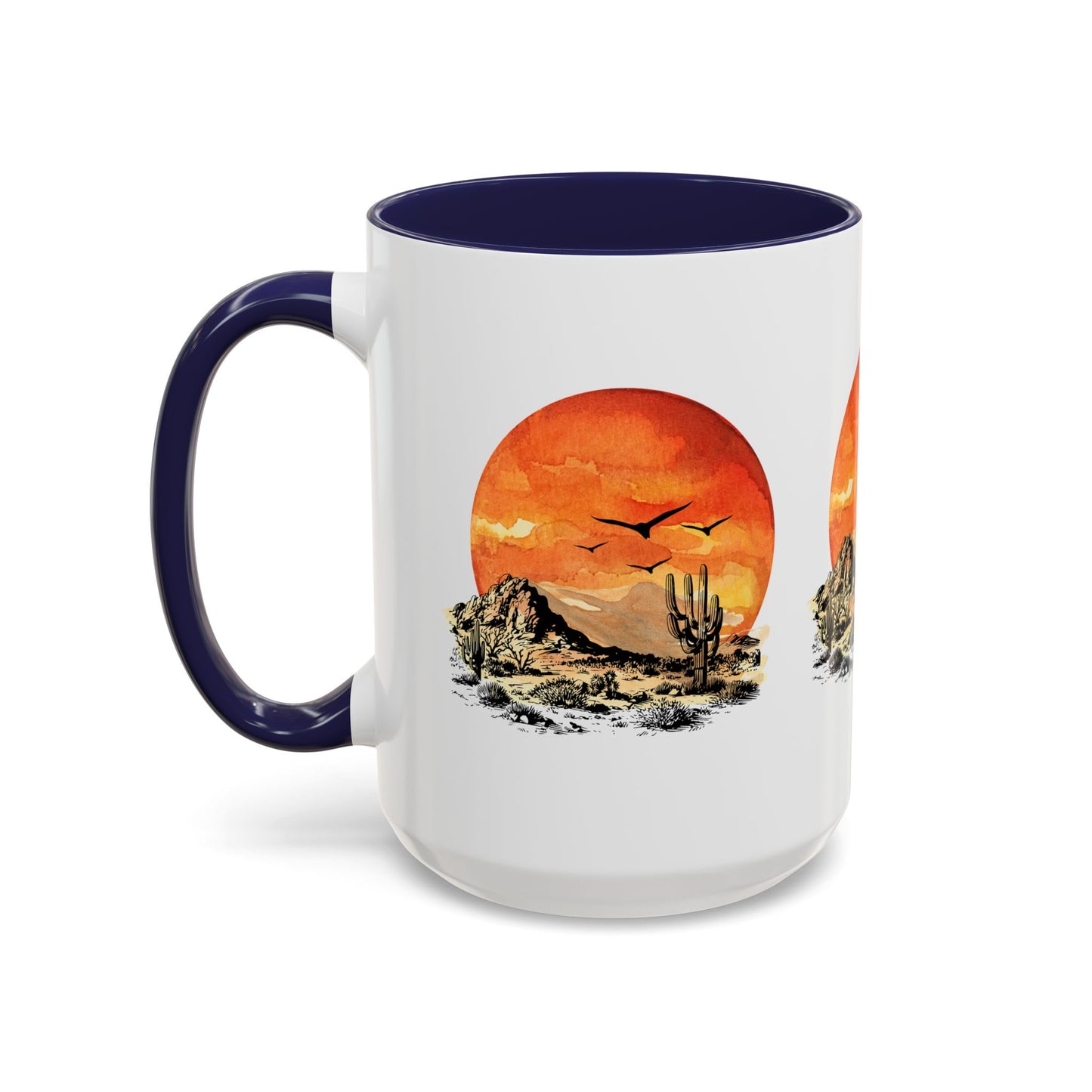 Desert Sun - Accent Coffee Mug (11, 15oz)