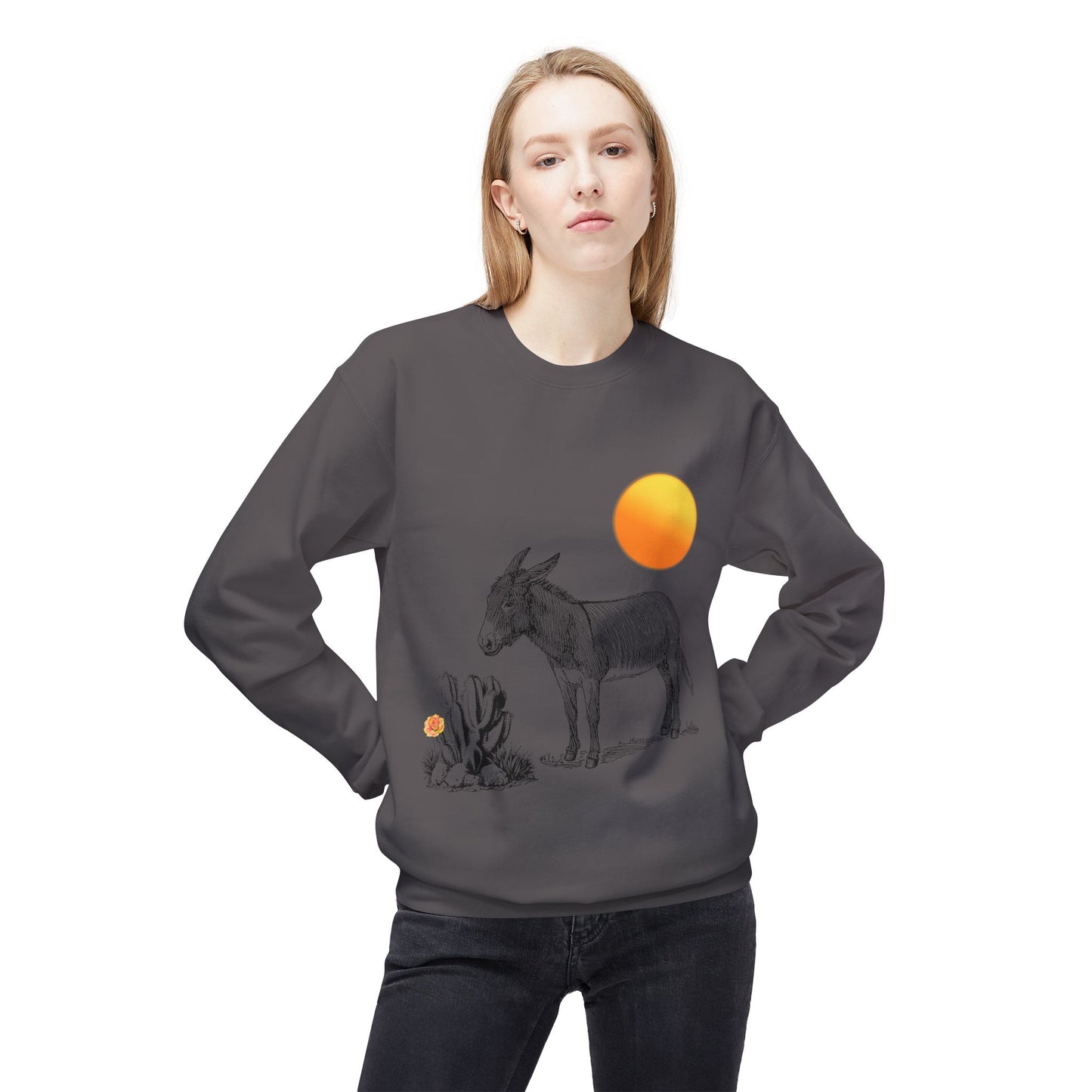 Desert Donkey - Adult Unisex Sweatshirt