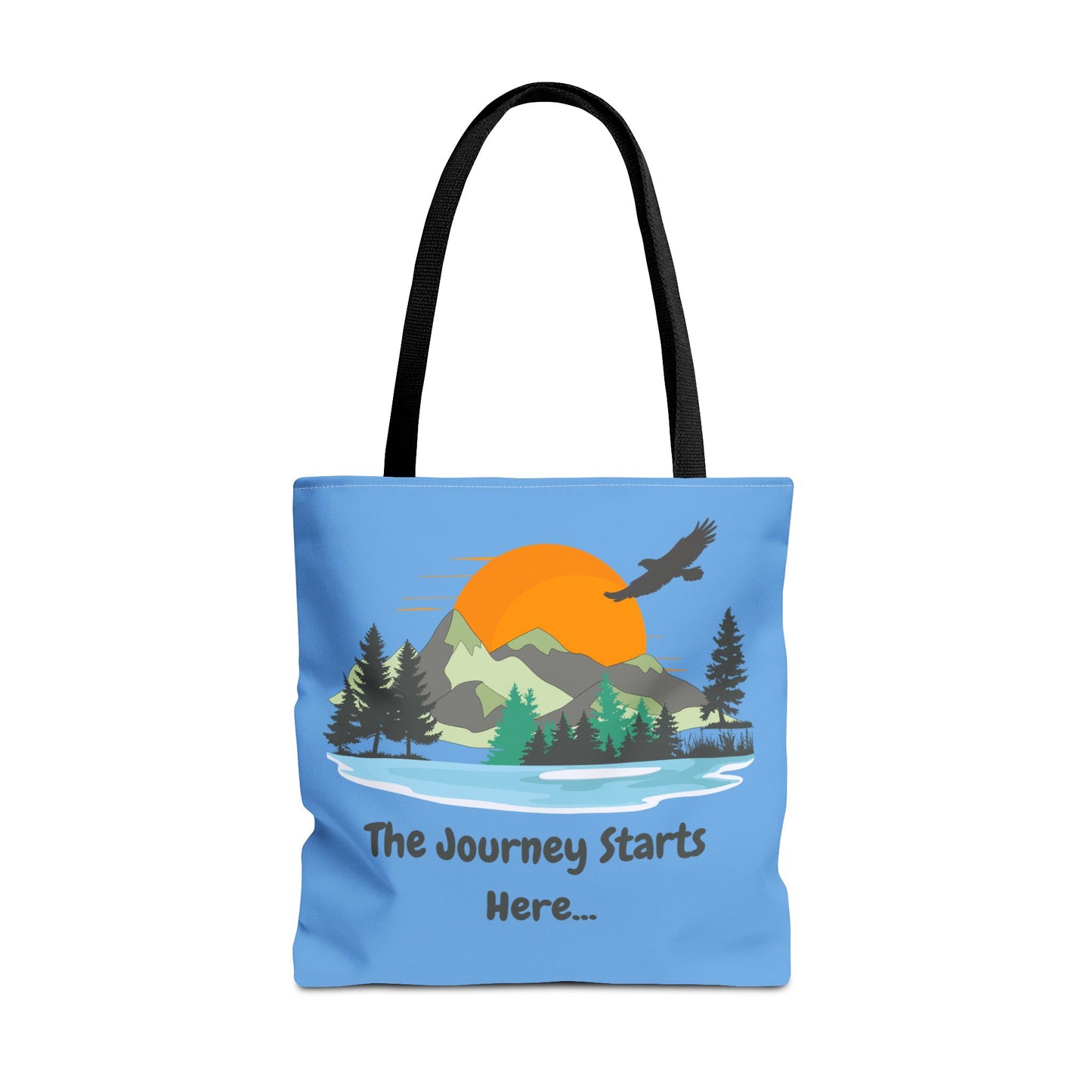 Journey Starts Here - Tote Bag (AOP)