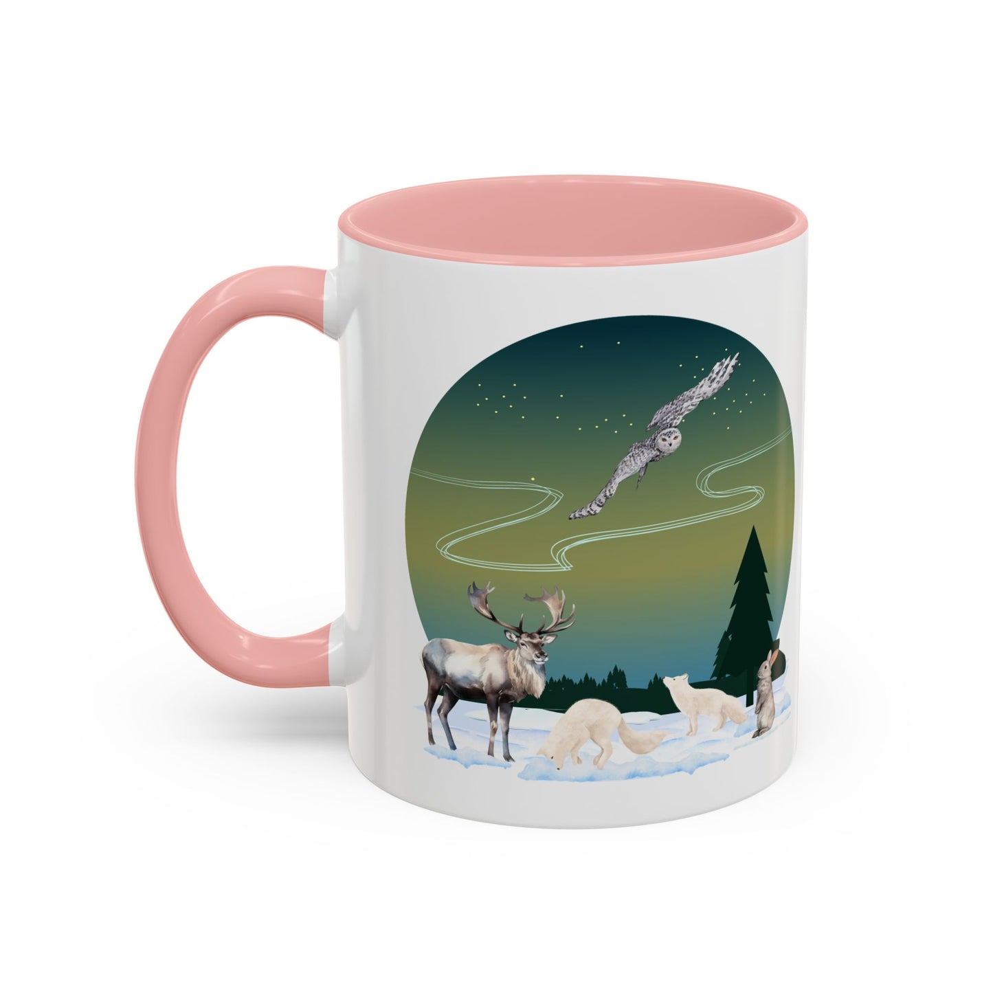 Winter Wonderland - Accent Coffee Mug (11, 15oz)