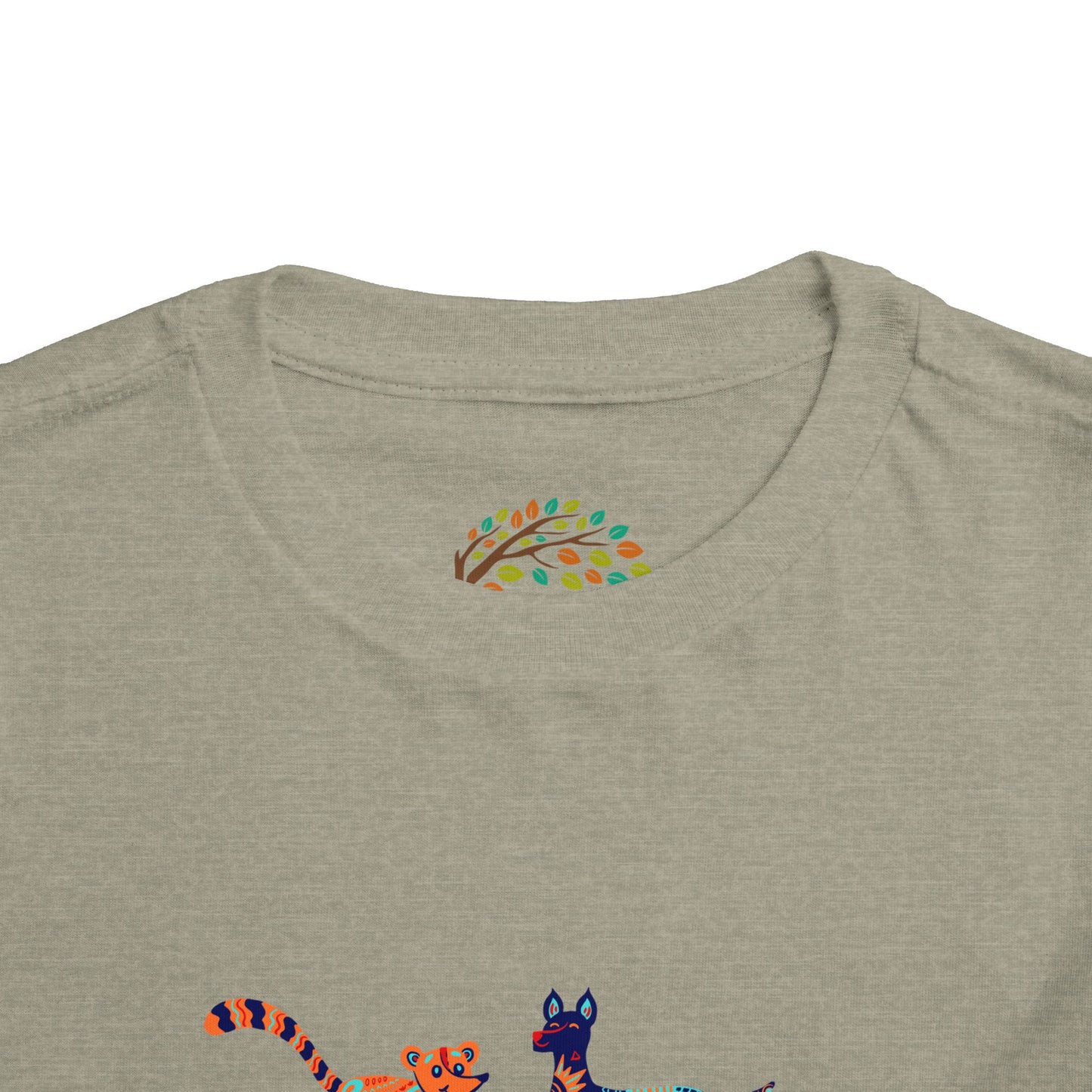 Animal Party - Toddler Short Sleeve Tee