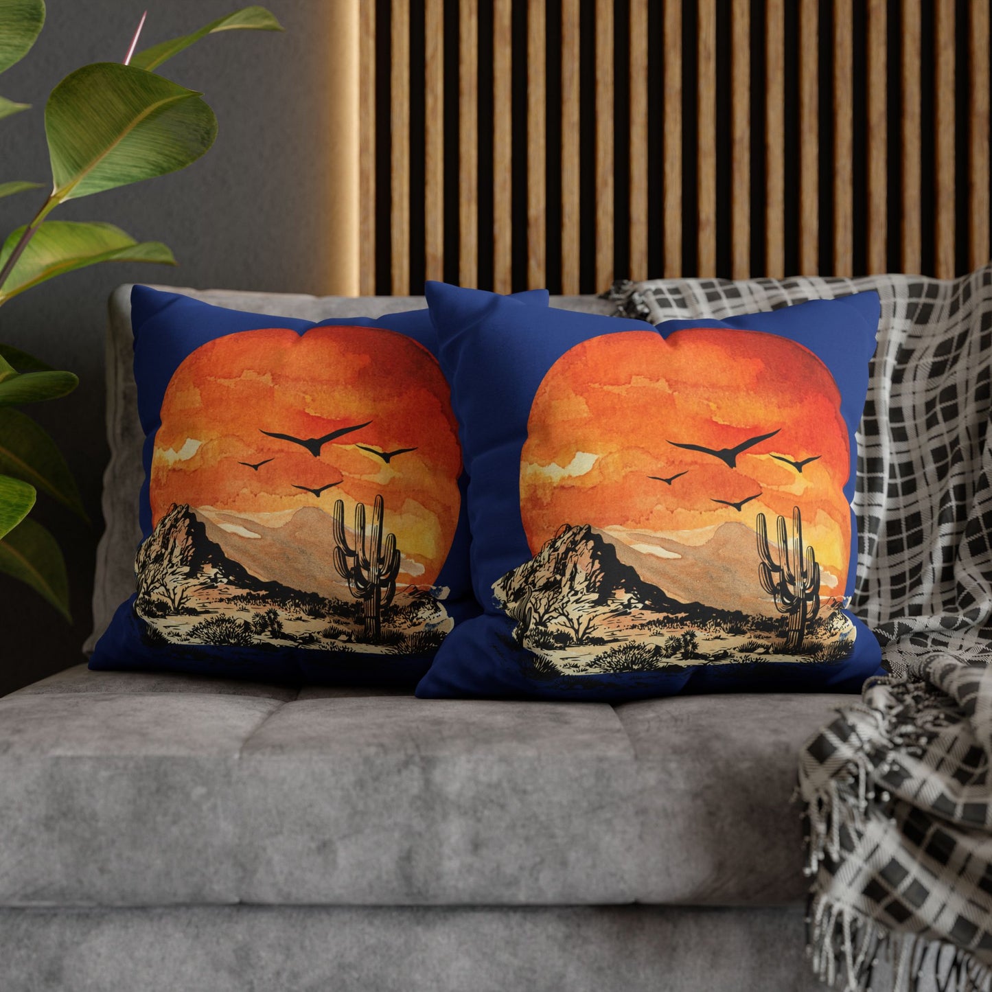 Desert Sun - Square Pillowcase - Various Sizes