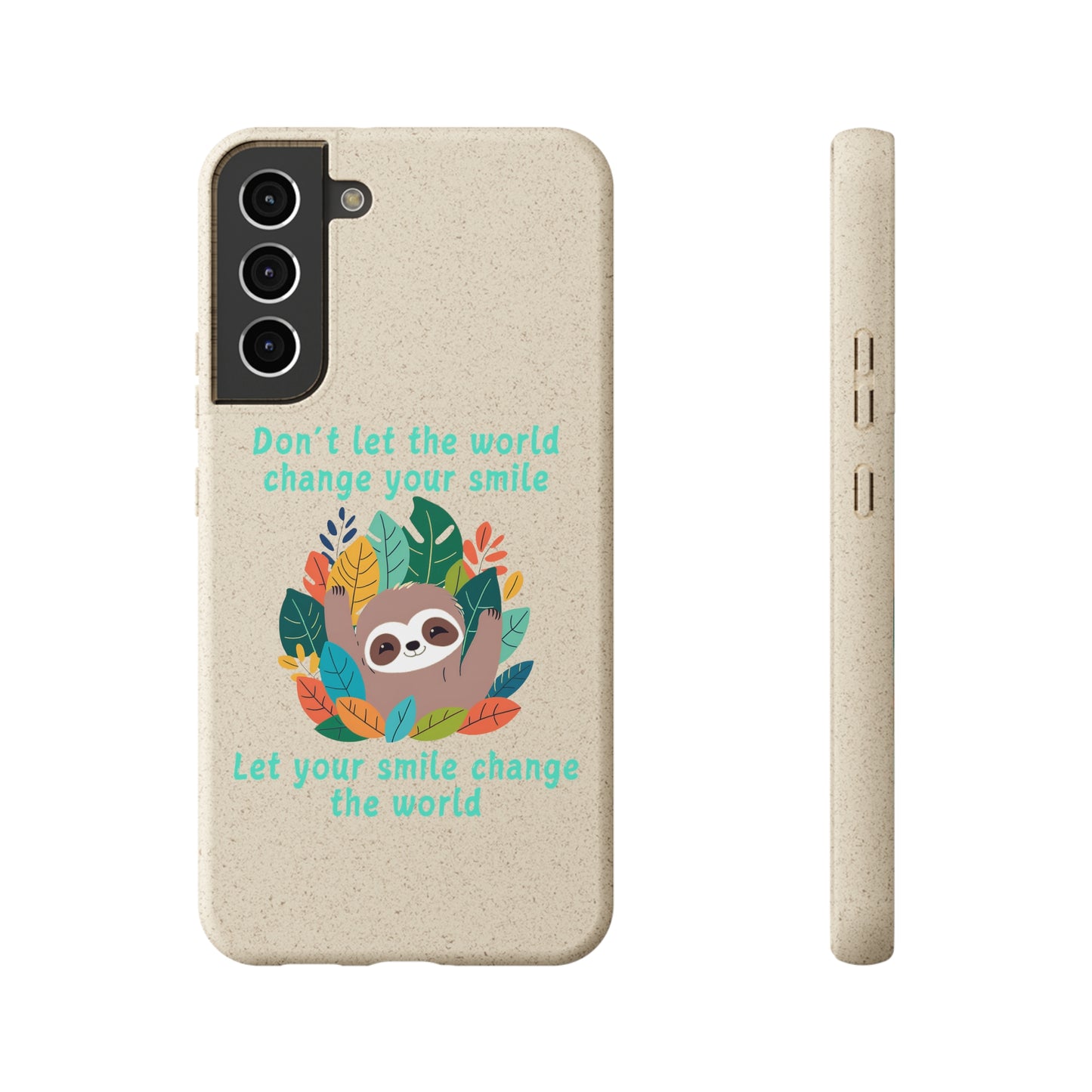 Sloth Smile - Biodegradable Phone Cases