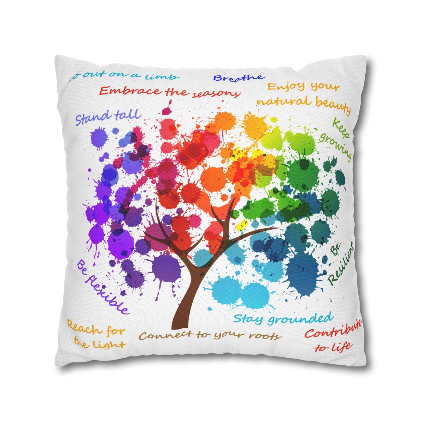 Tree Of Life - Accent Square Pillowcase - Various Sizes