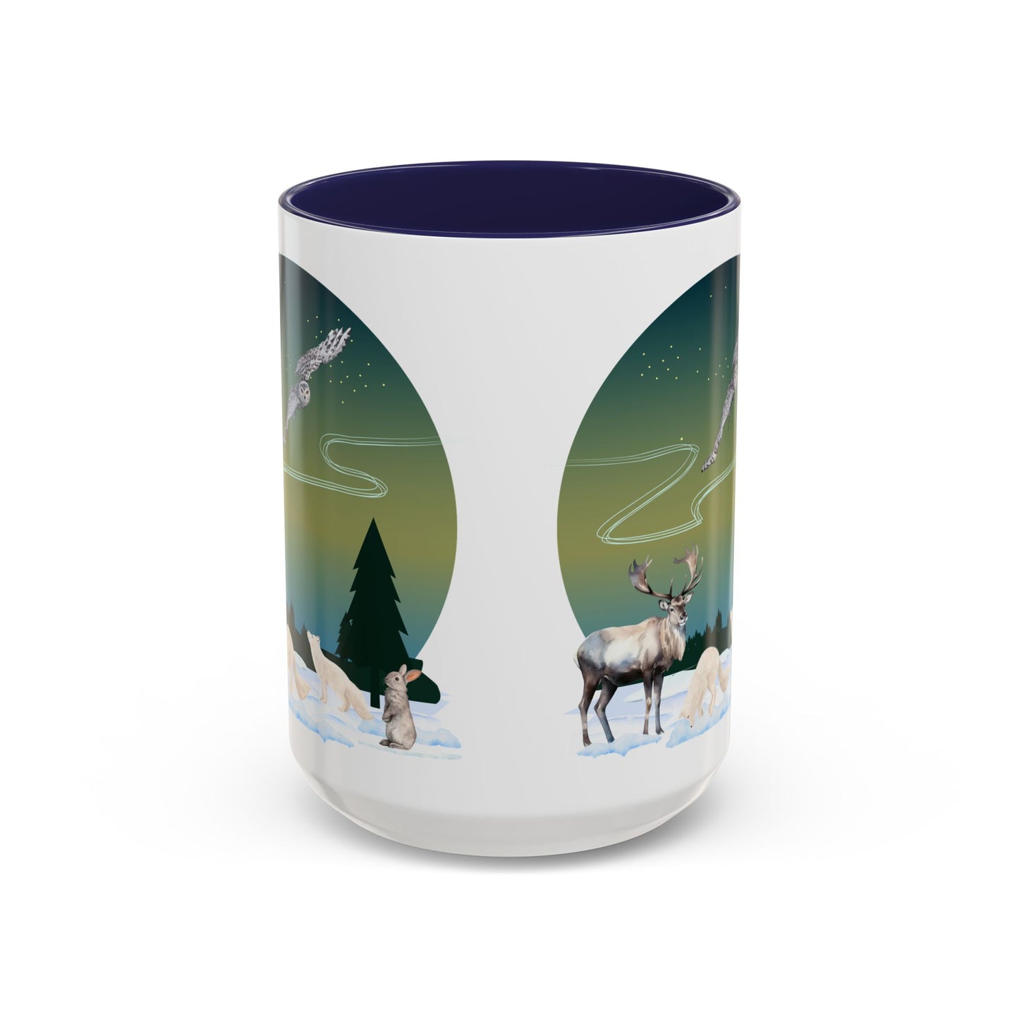 Winter Wonderland - Accent Coffee Mug (11, 15oz)