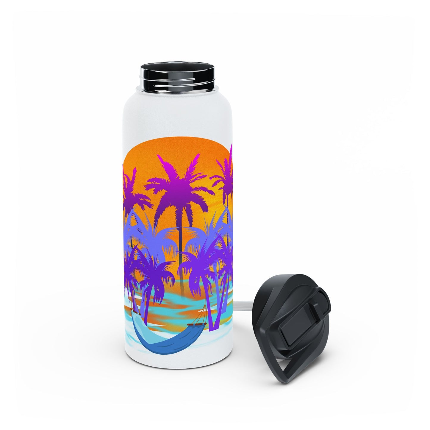 Tropical Paradise - Stainless Steel Water Bottle