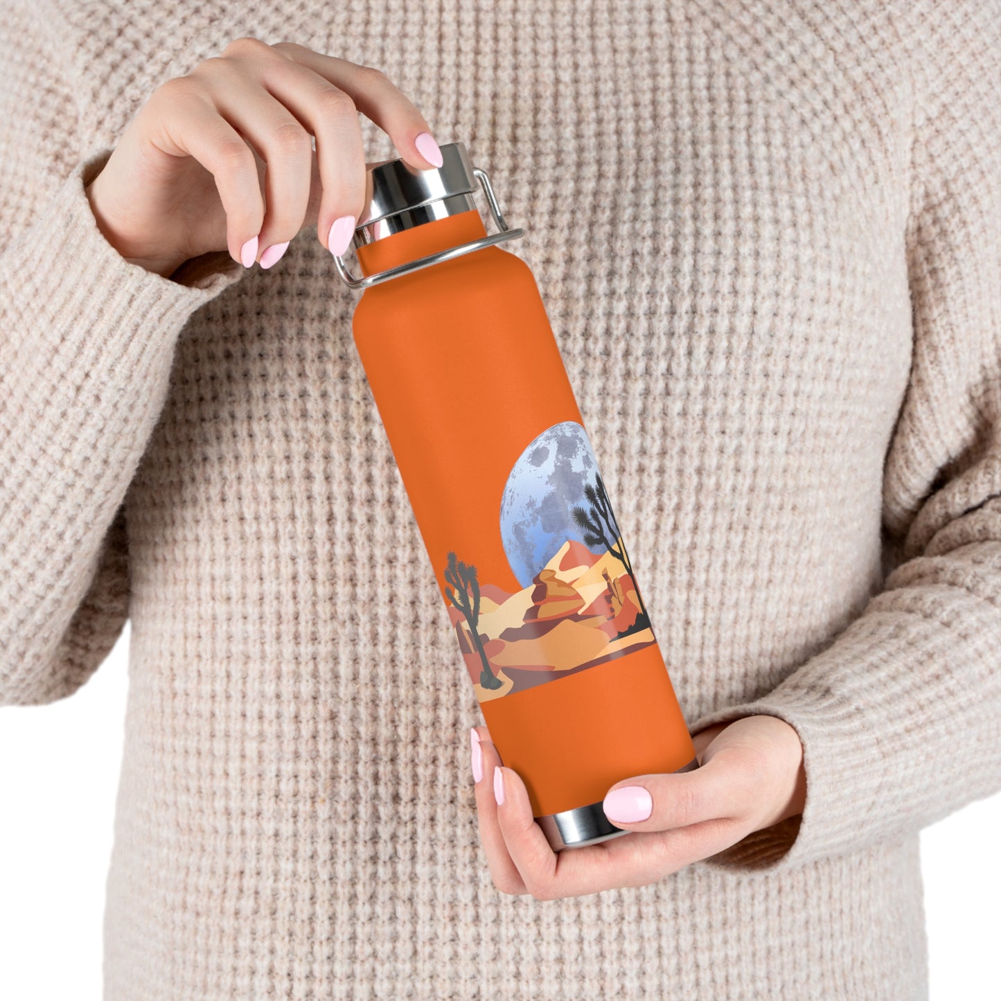 New Desert Vibes - Copper Vacuum Insulated Bottle, 22oz