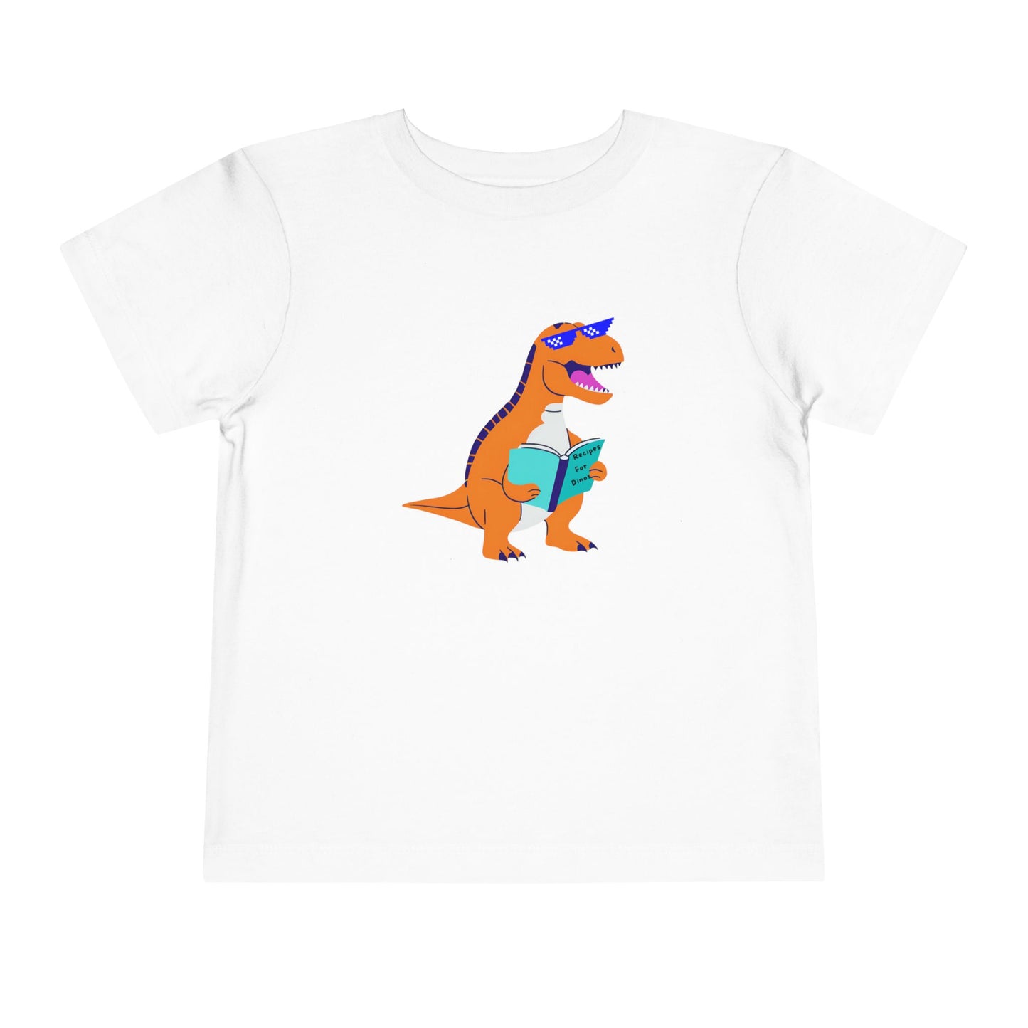 Retro T-Rex - Toddler Short Sleeve Tee