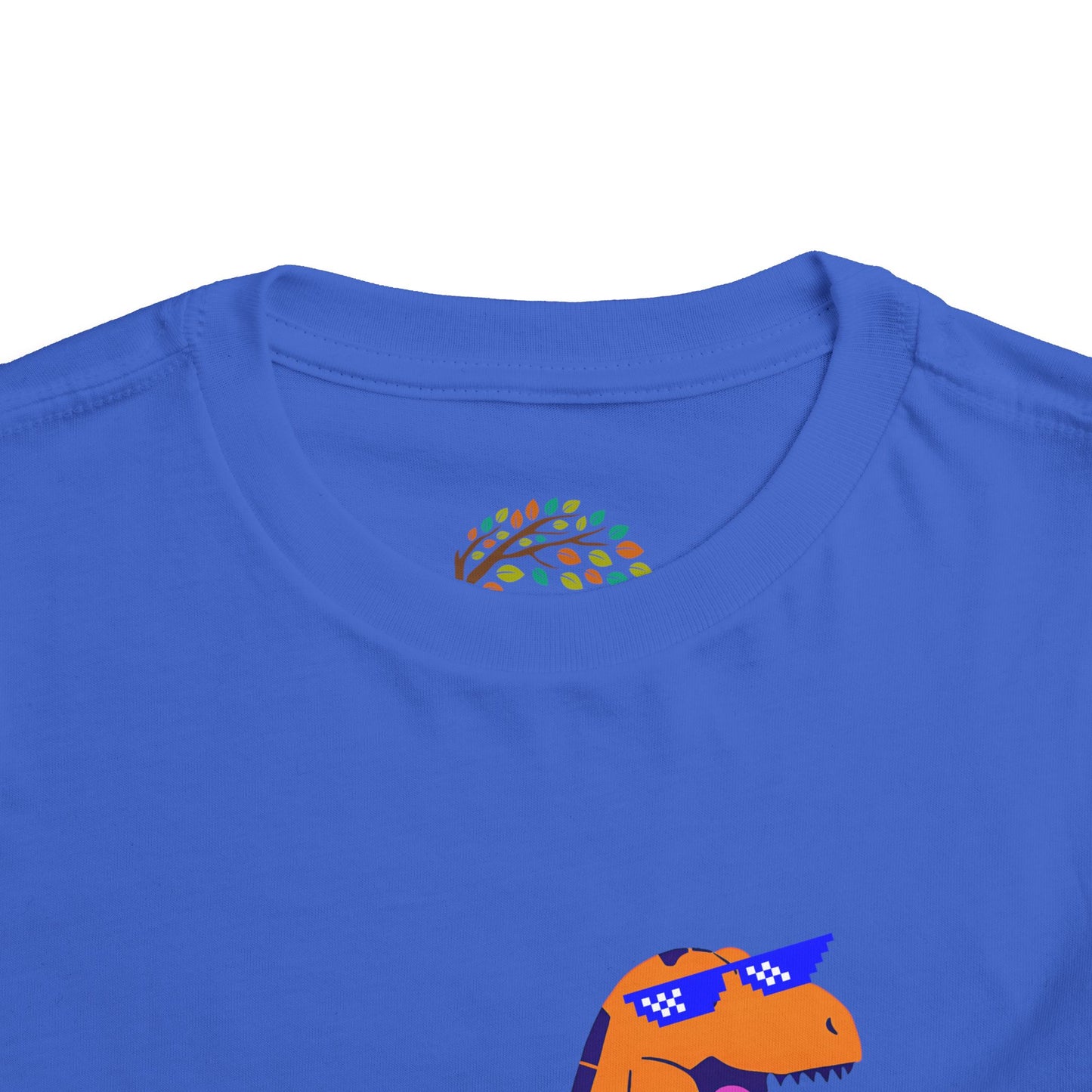 Retro T-Rex - Toddler Short Sleeve Tee