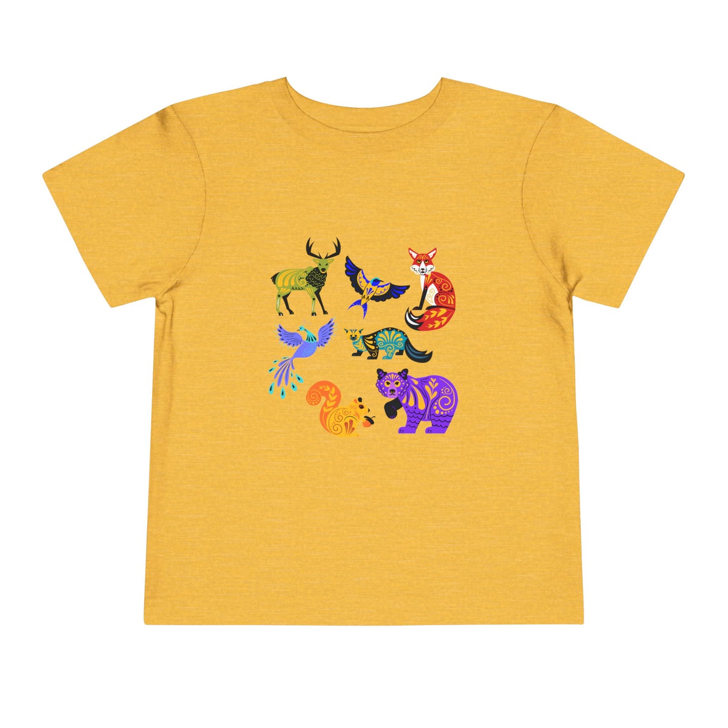 Artsy Animals - Toddler Short Sleeve Tee