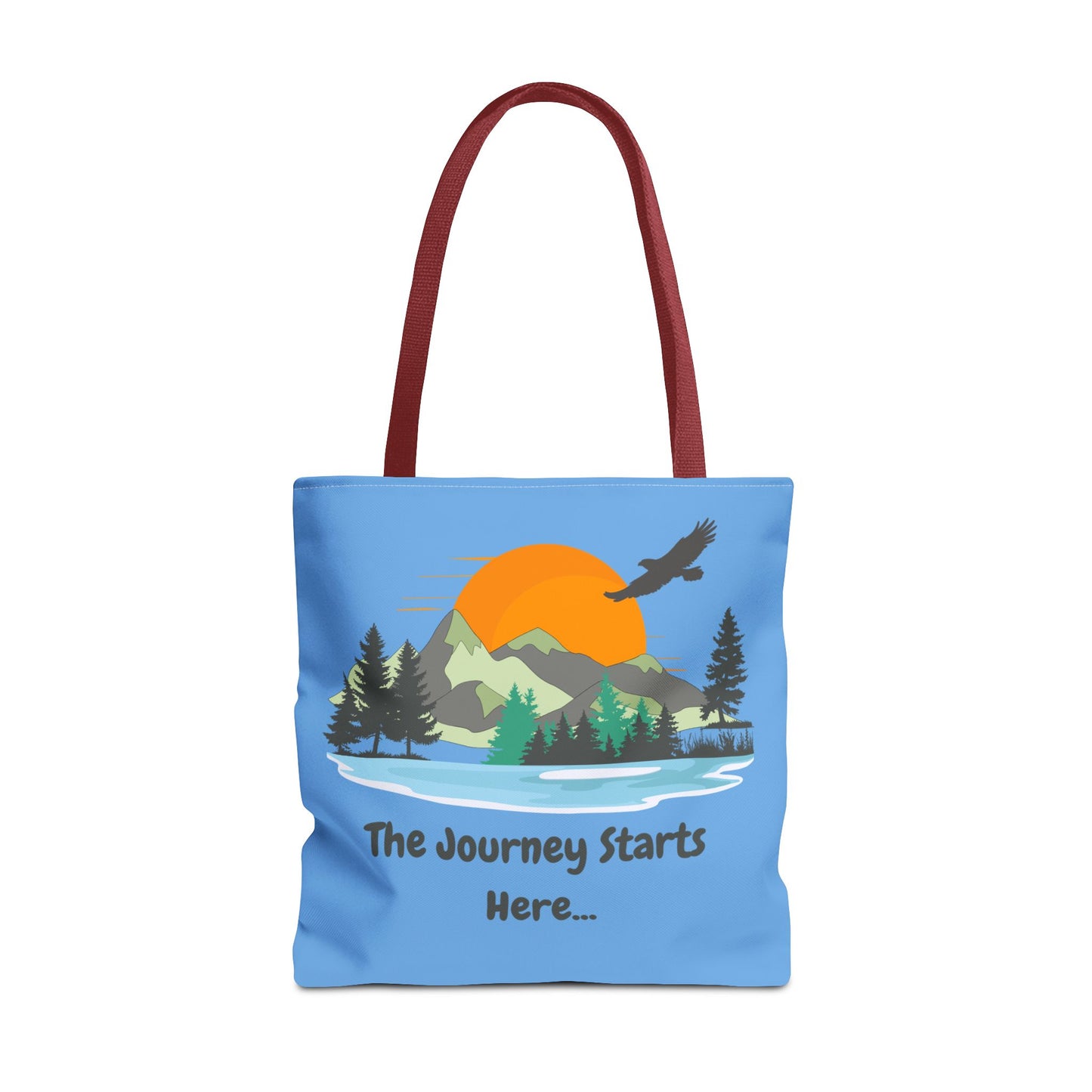 Journey Starts Here - Tote Bag (AOP)