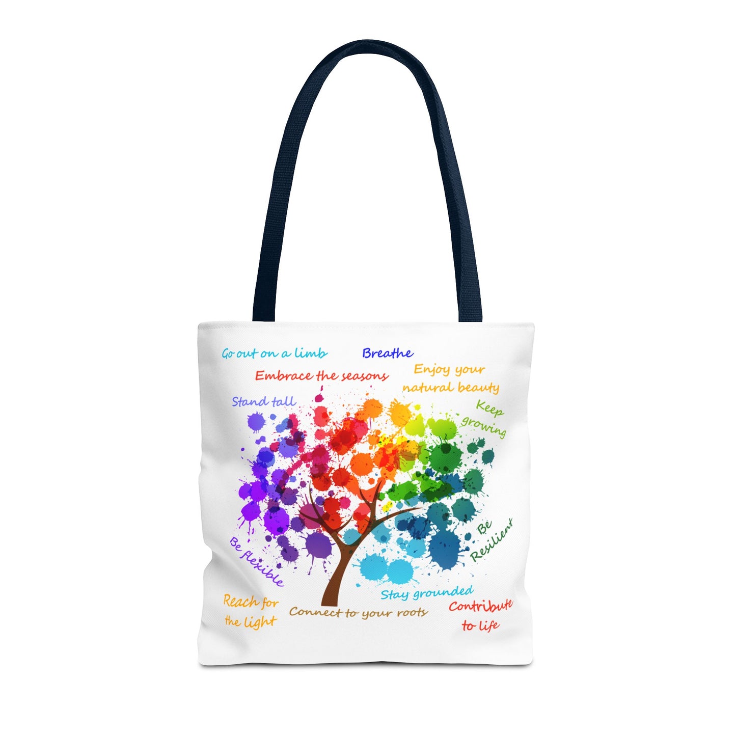 Tree of Life White - Tote Bag (AOP)