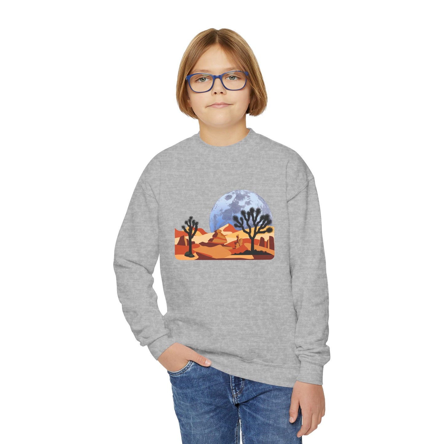 Desert Vibes - Youth Crewneck Sweatshirt