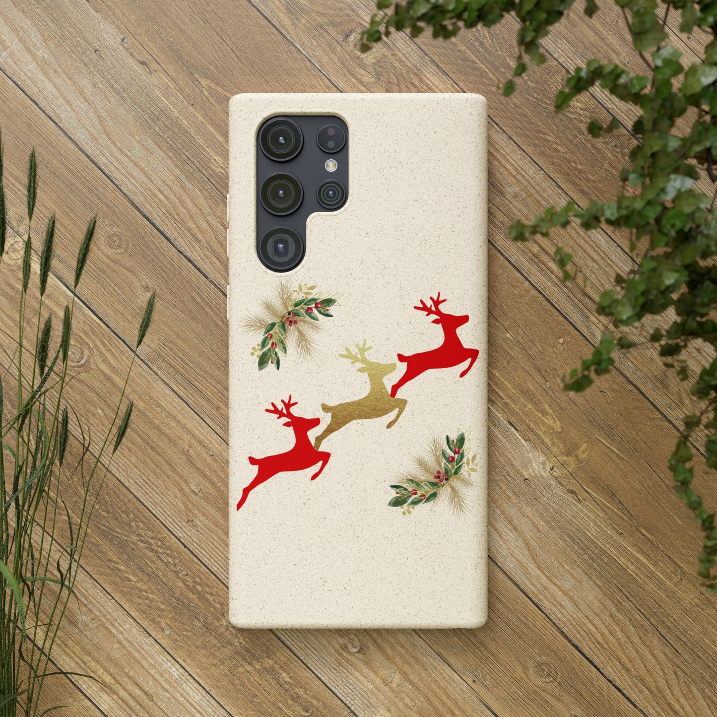 Reindeer Fun - Biodegradable Phone Cases