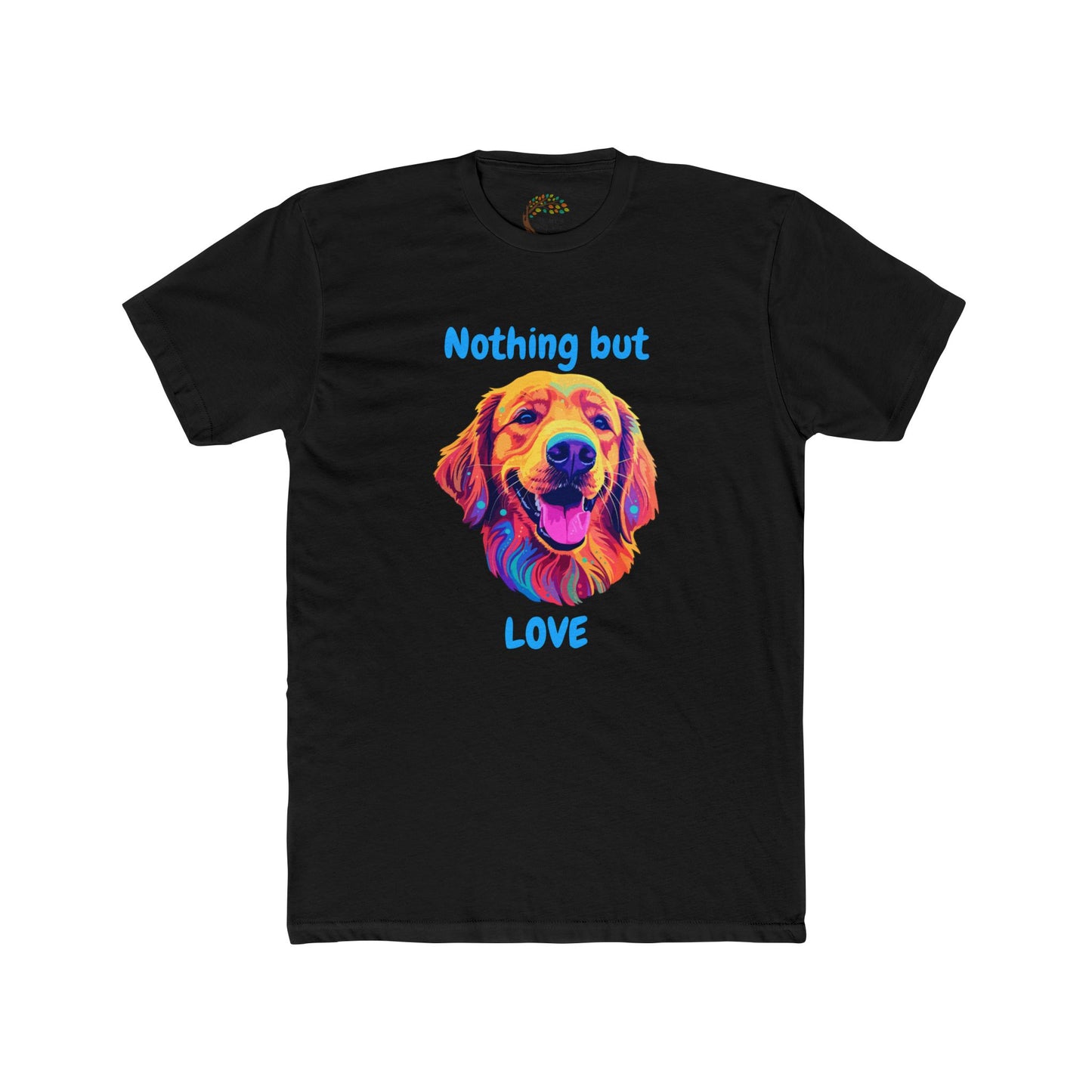 Nothing But Love - Adult Tee - Golden Retriever Design