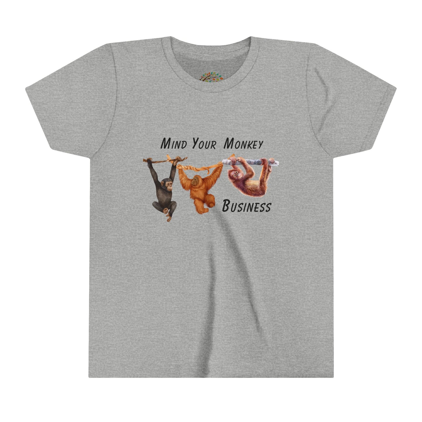 Mind Your Monkey Business - Youth Tee