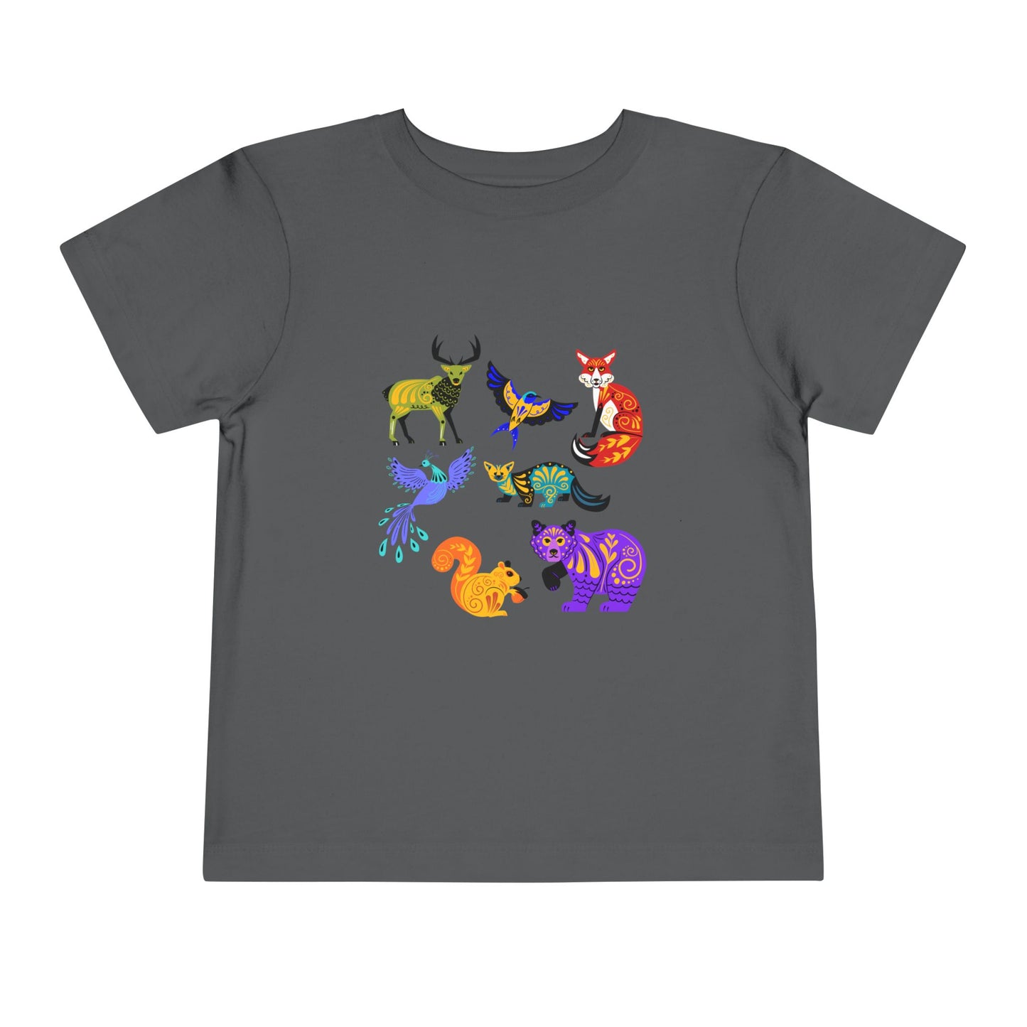 Artsy Animals - Toddler Short Sleeve Tee