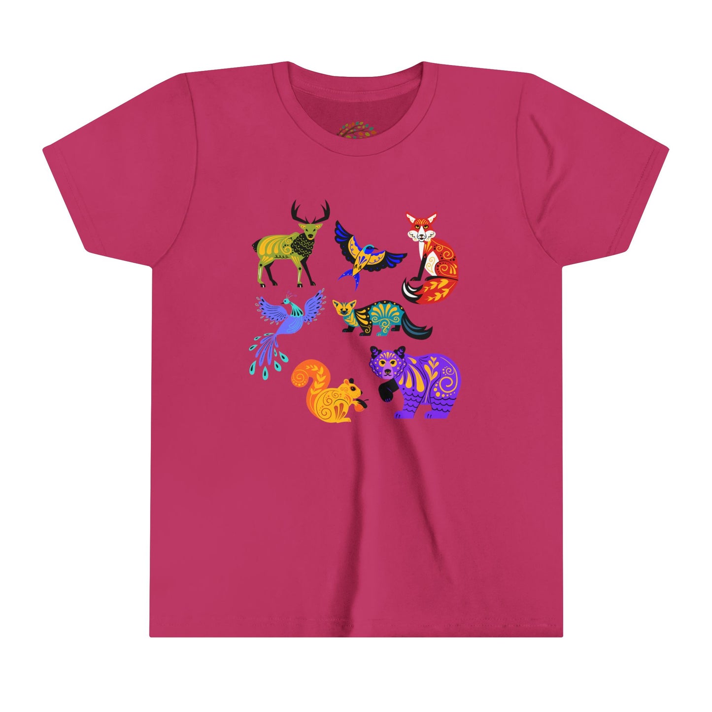 Artsy Animals - Youth Short Sleeve Tee