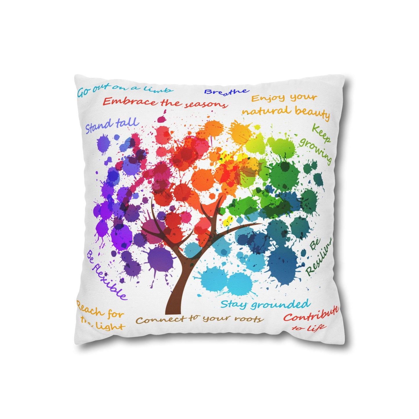 Tree Of Life - Accent Square Pillowcase - Various Sizes