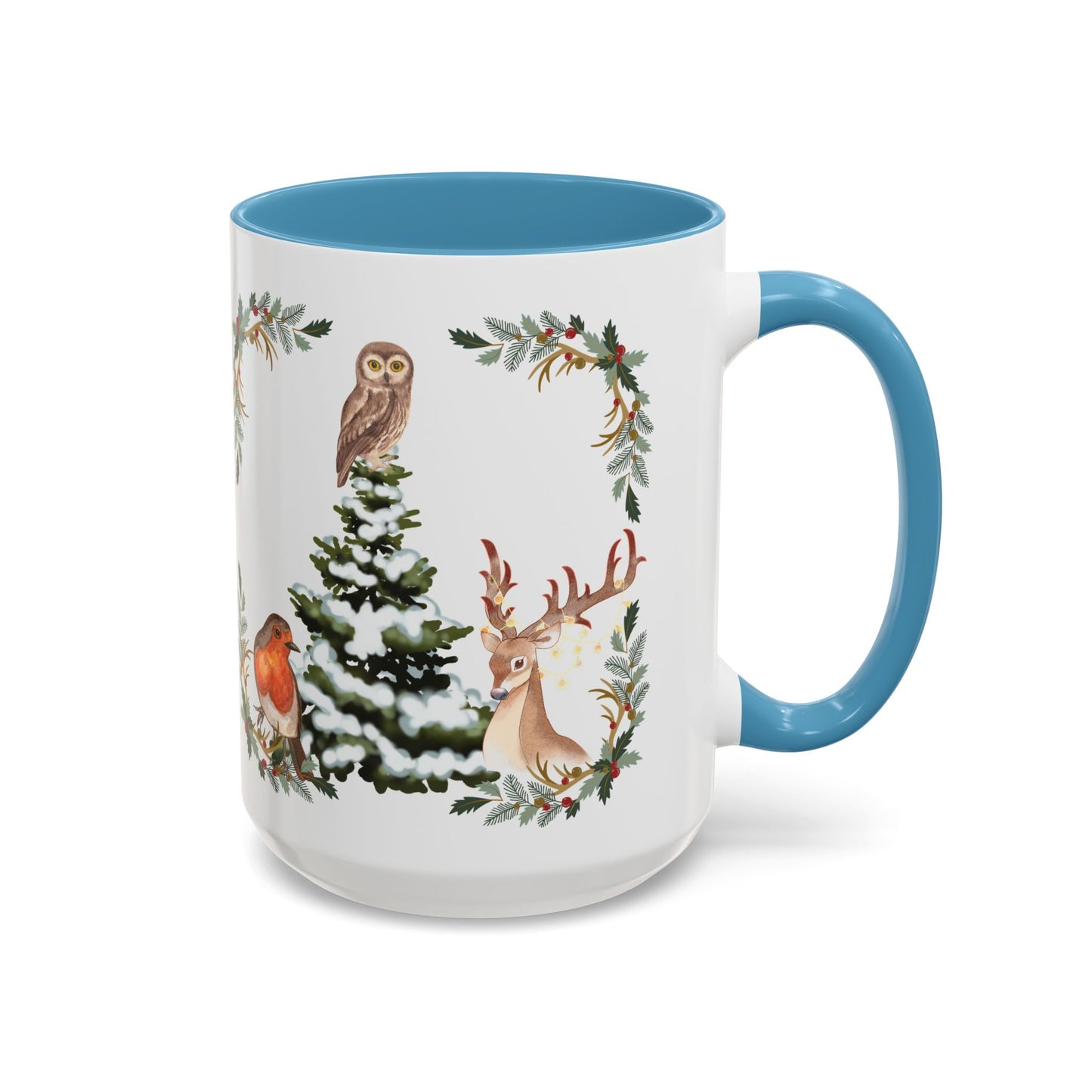 Winter Tree - Accent Coffee Mug (11, 15oz)