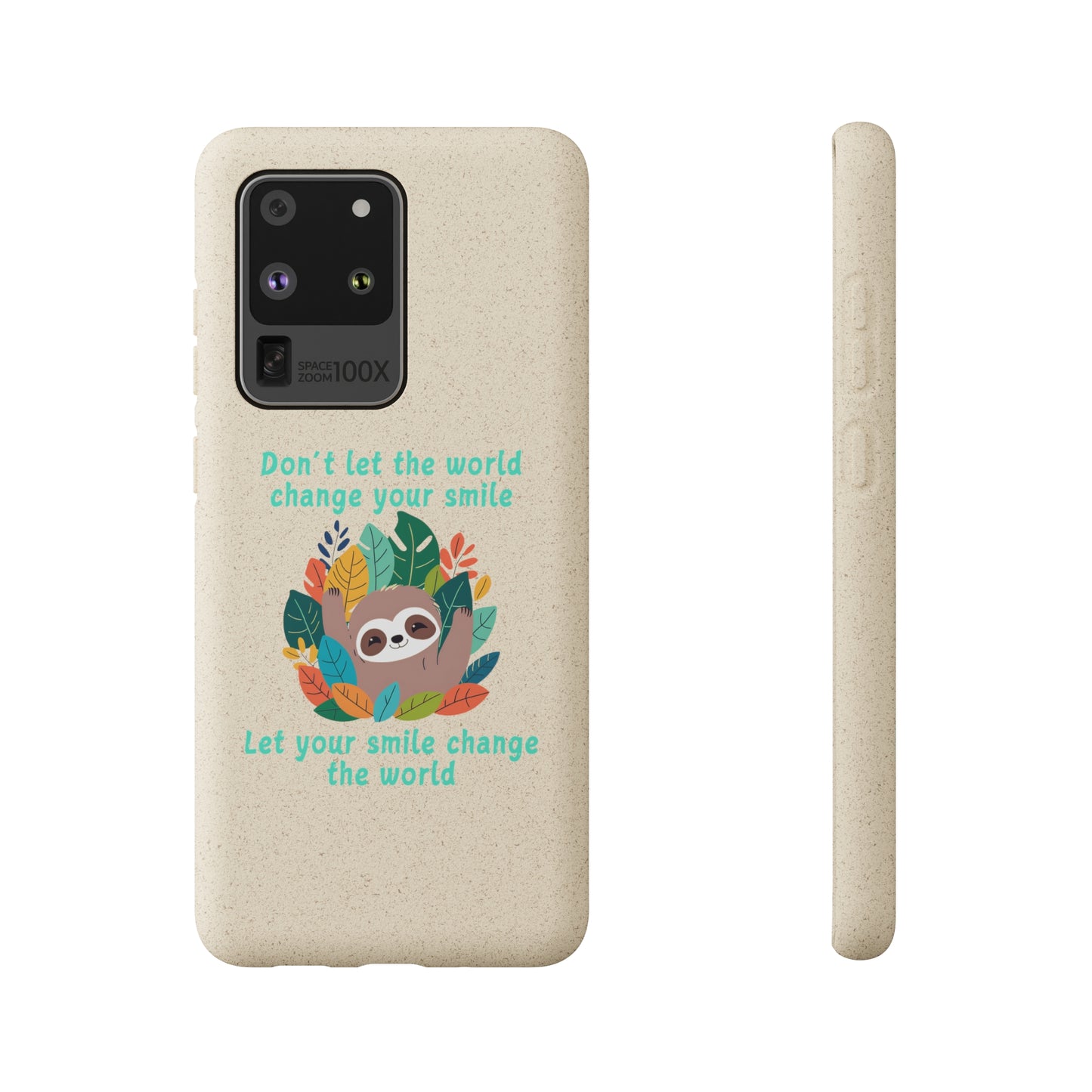 Sloth Smile - Biodegradable Phone Cases