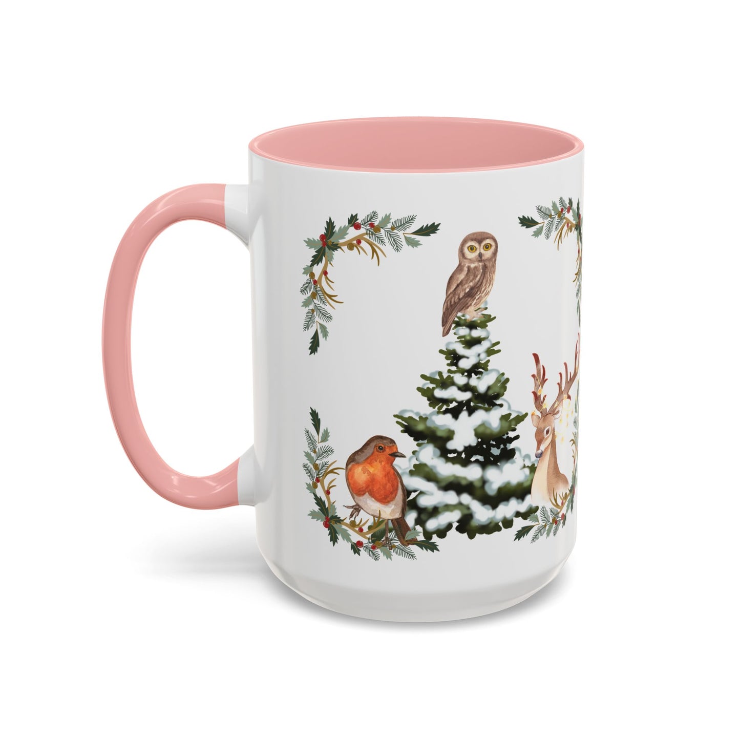 Winter Tree - Accent Coffee Mug (11, 15oz)