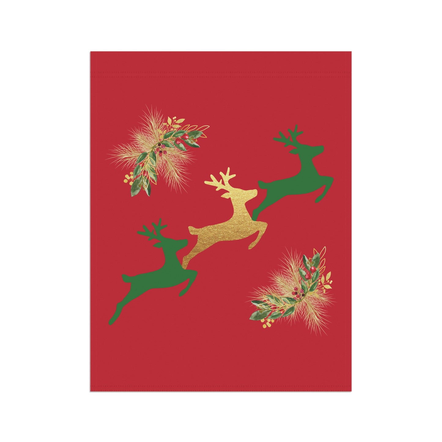 Reindeer Fun - Garden & House Banner