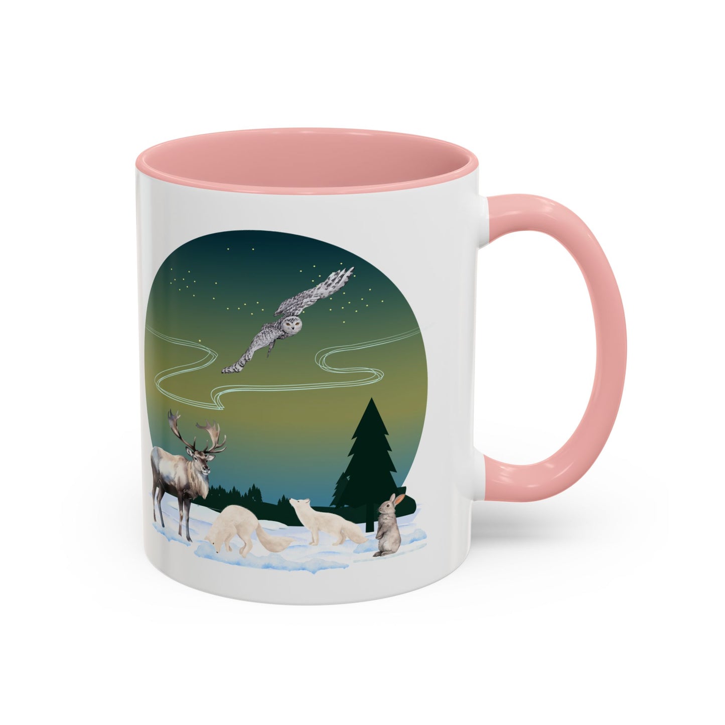 Winter Wonderland - Accent Coffee Mug (11, 15oz)