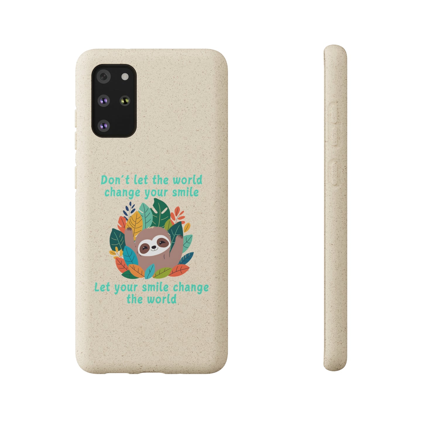 Sloth Smile - Biodegradable Phone Cases