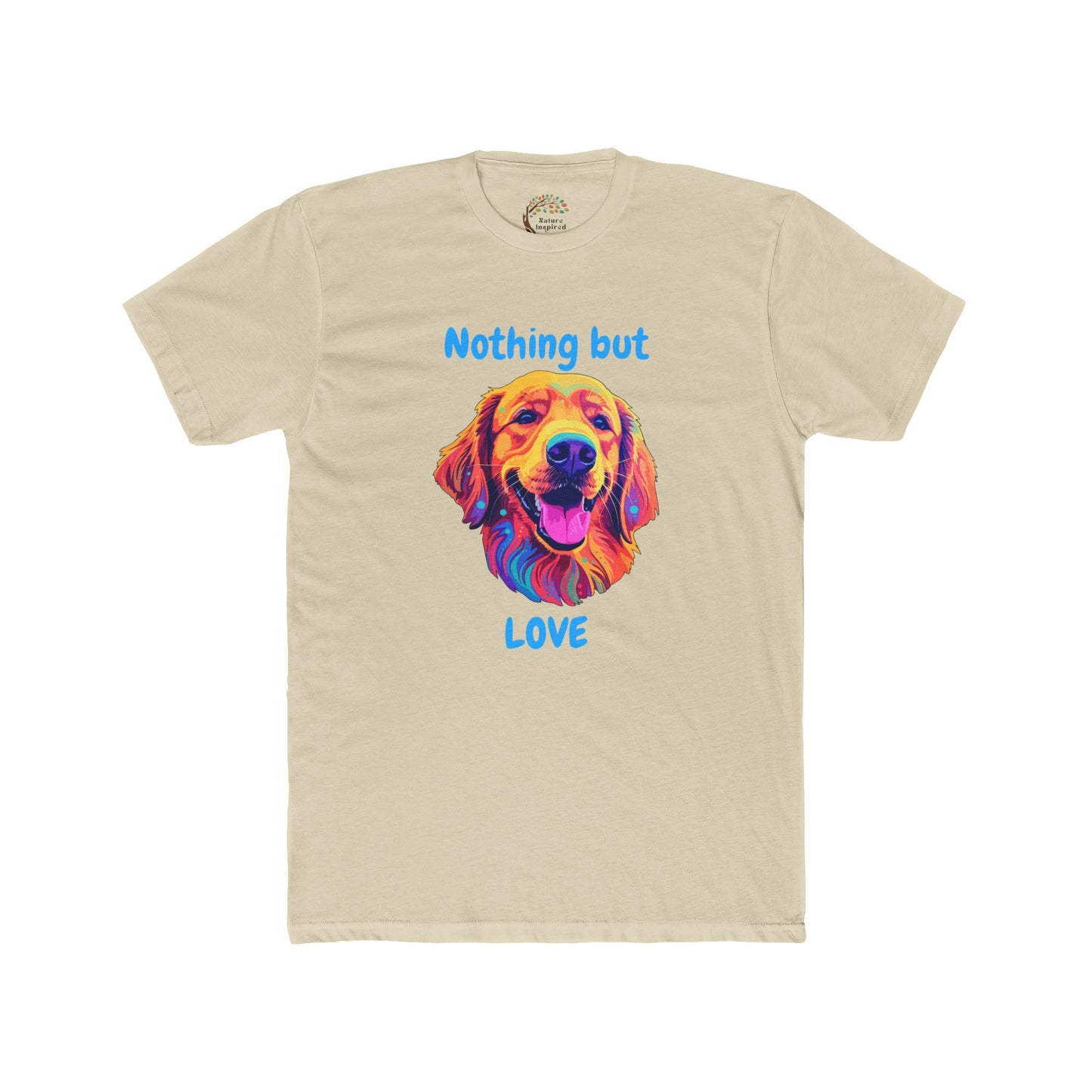 Nothing But Love - Adult Tee - Golden Retriever Design