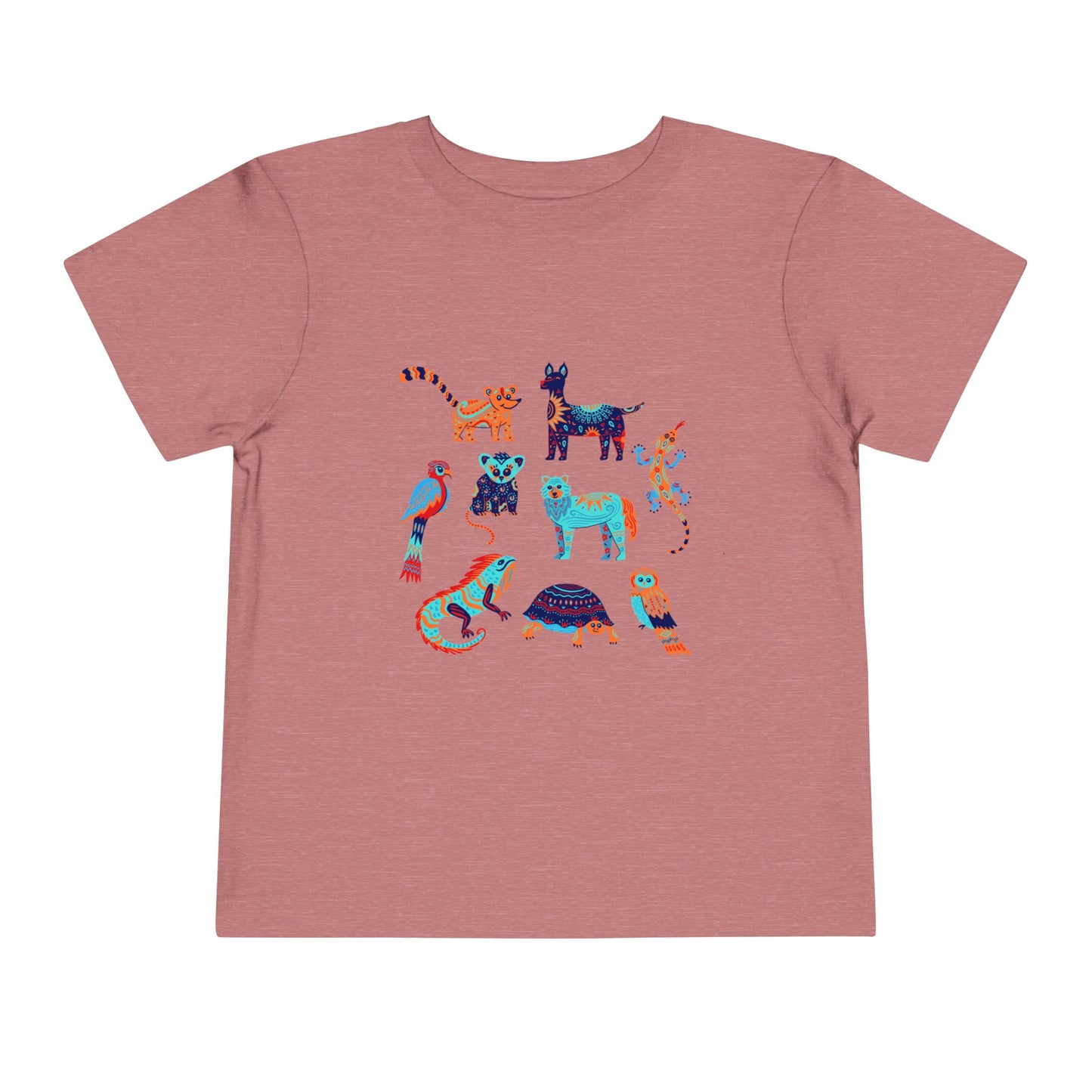 Animal Party - Toddler Short Sleeve Tee