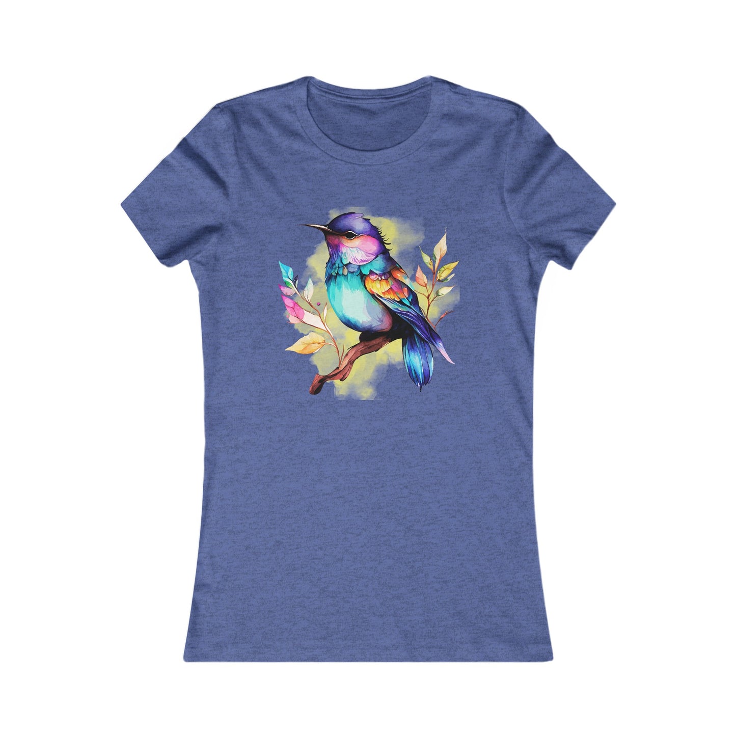 Beautiful Bird - Women's Tee - Bright and Colorful Design