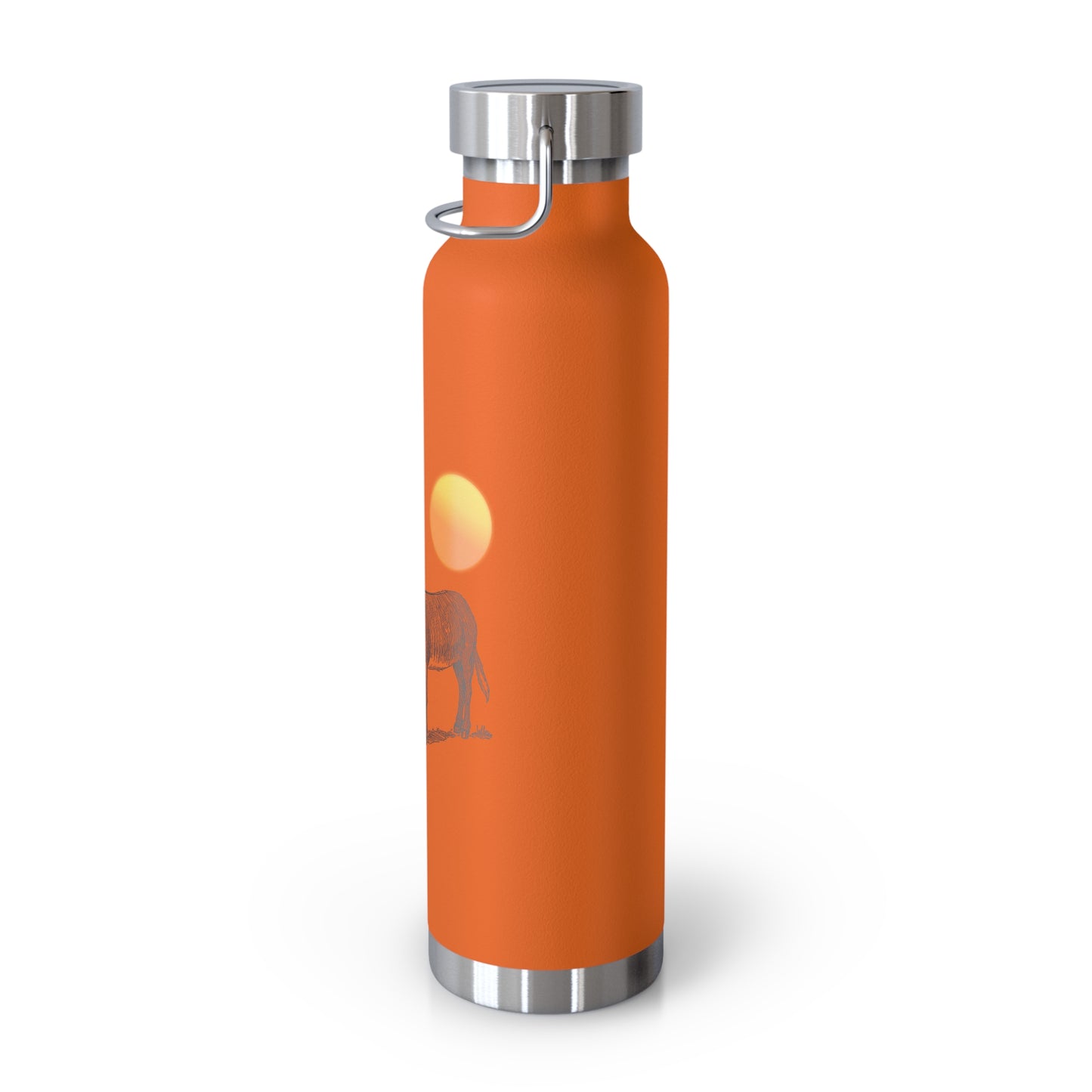 Donkey Desert - Copper Vacuum Insulated Bottle, 22oz