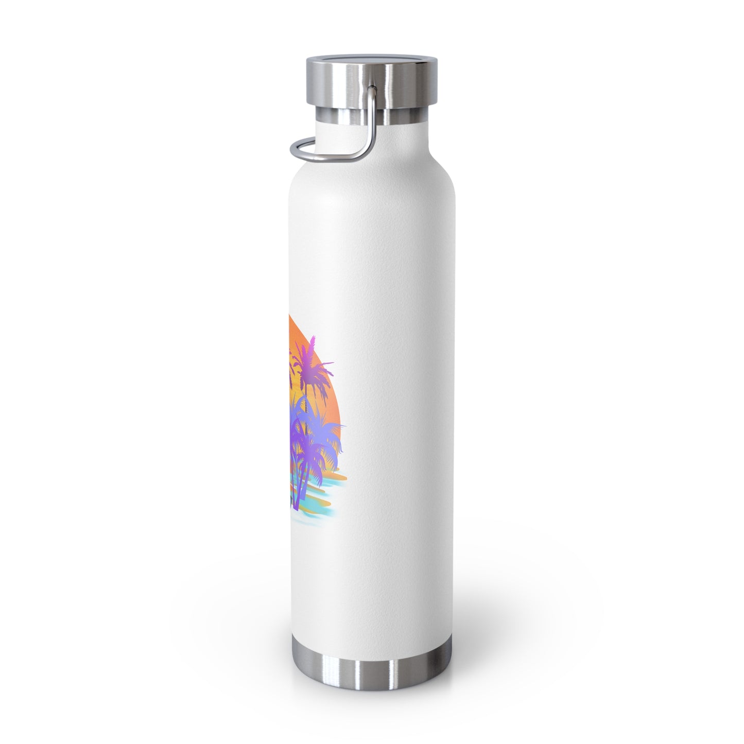 Tropical Paradise - Copper Vacuum Insulated Bottle, 22oz