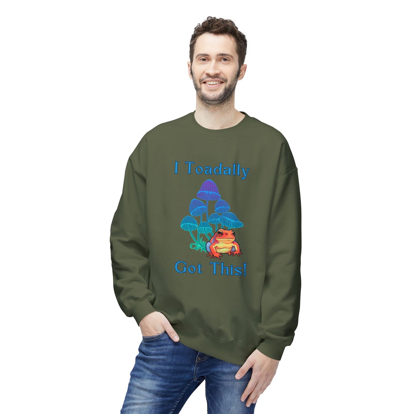 Toadally Got This - Adult Unisex Sweatshirt