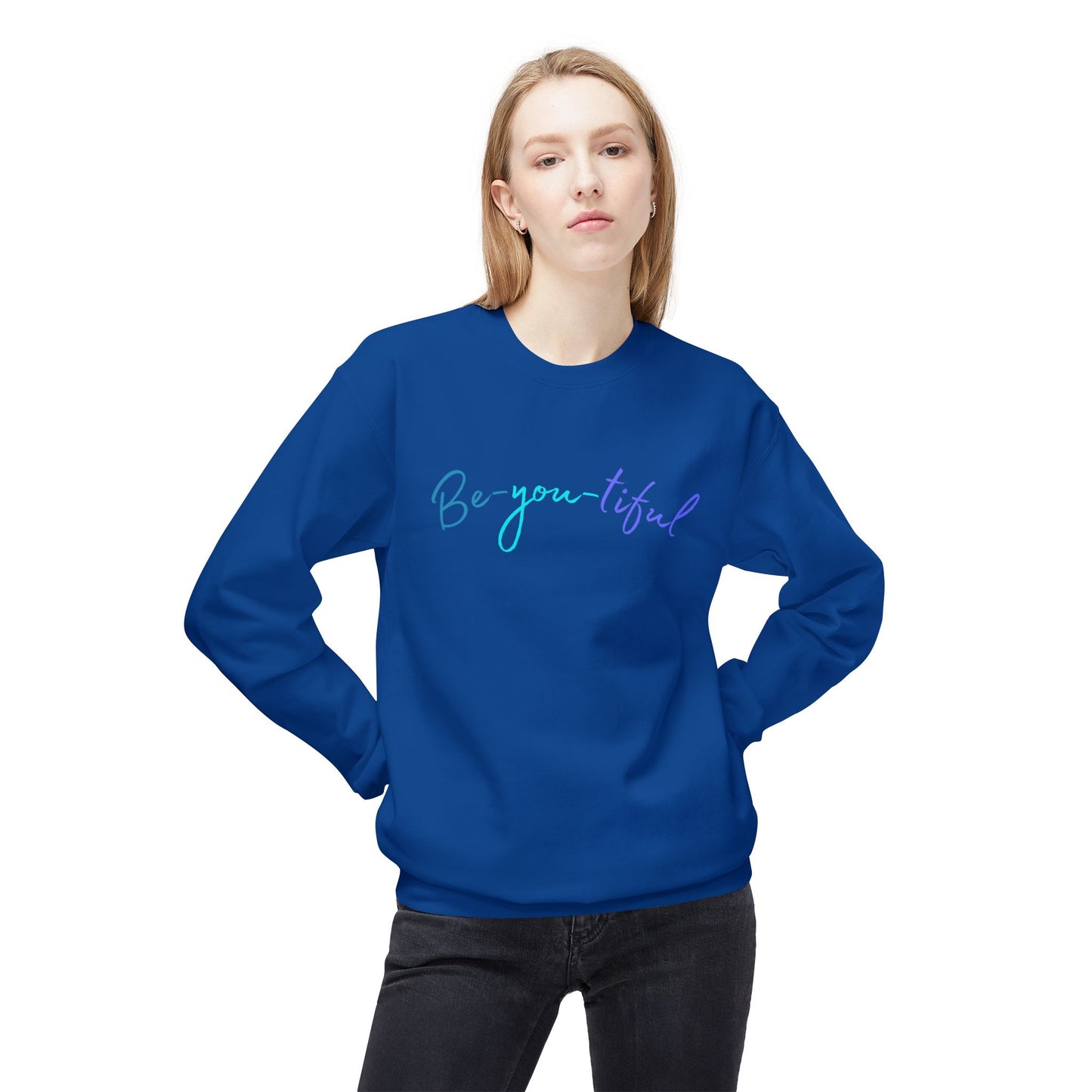 Be-you-tiful - Adult Crewneck Sweatshirt