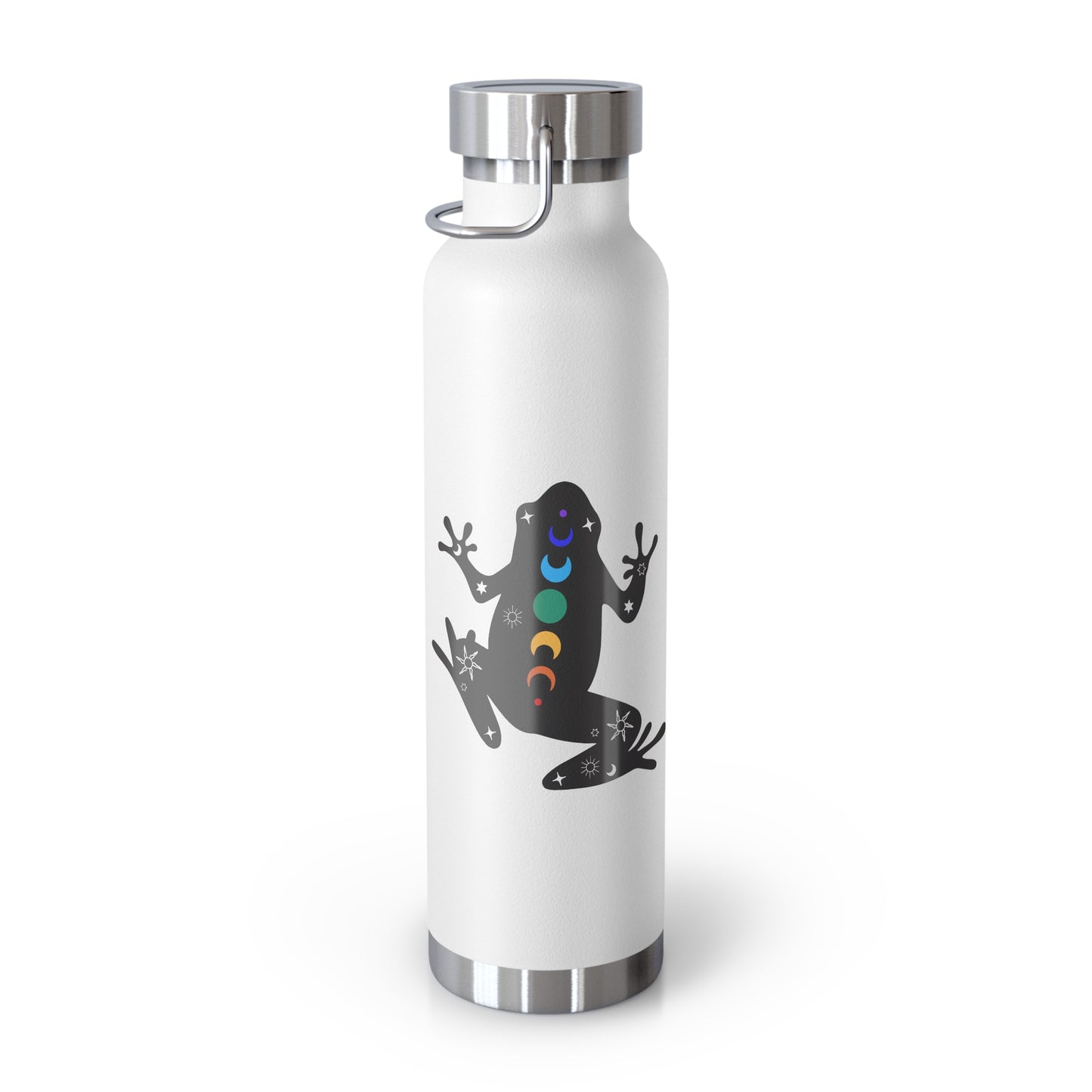 Healing Frog - Copper Vacuum Insulated Bottle, 22oz