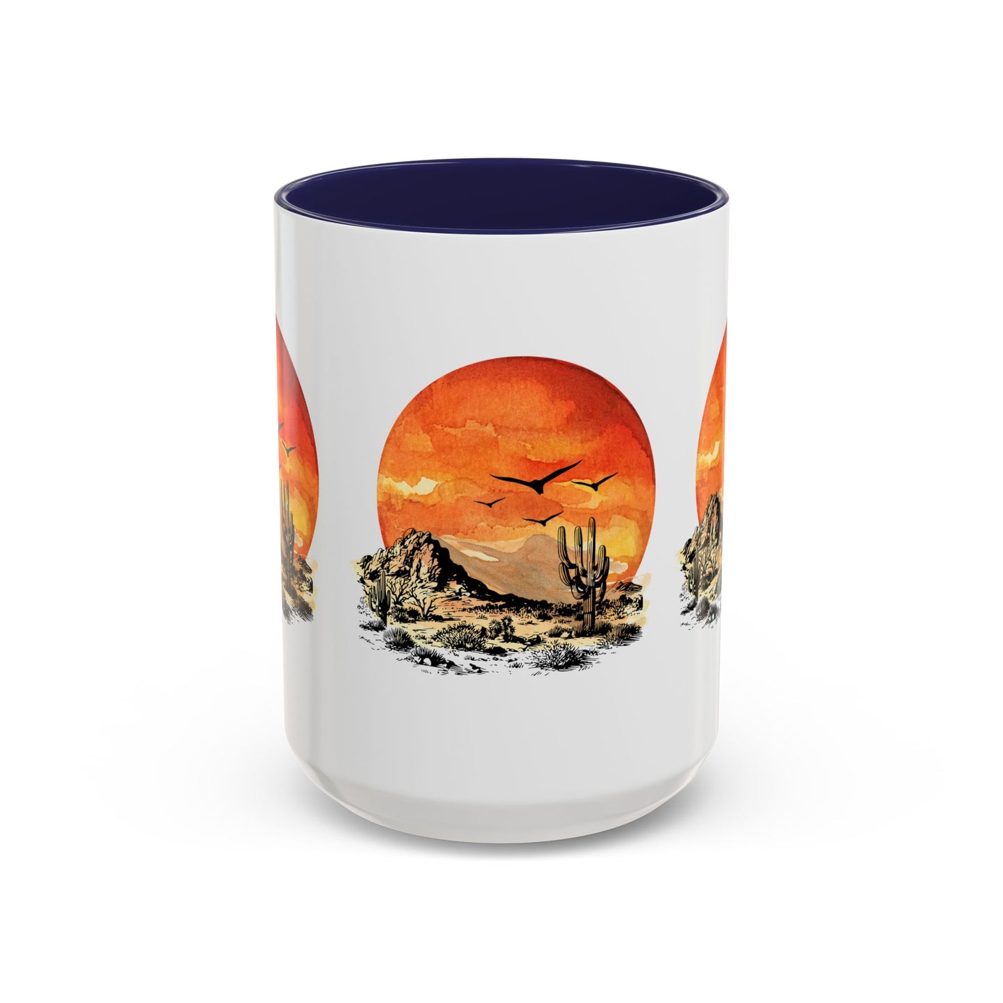 Desert Sun - Accent Coffee Mug (11, 15oz)