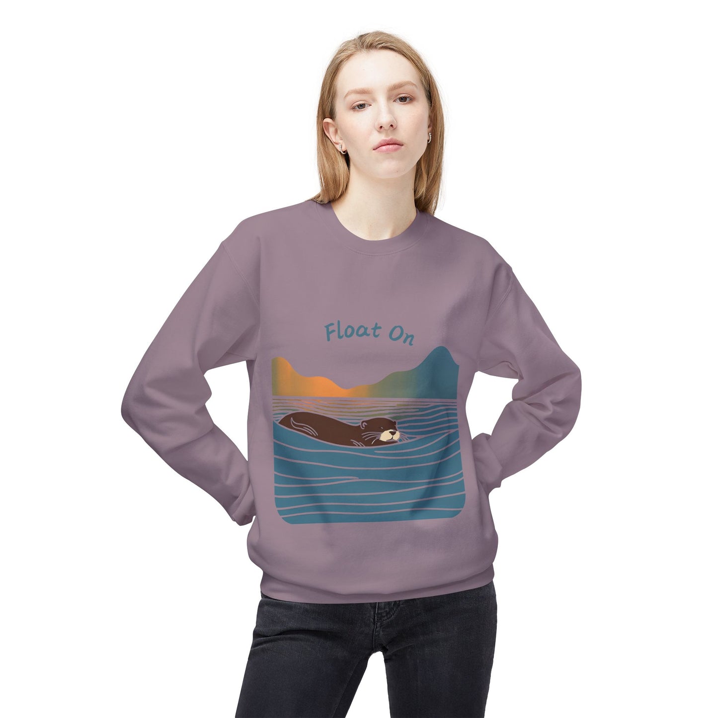 Float On - Adult Crewneck Sweatshirt