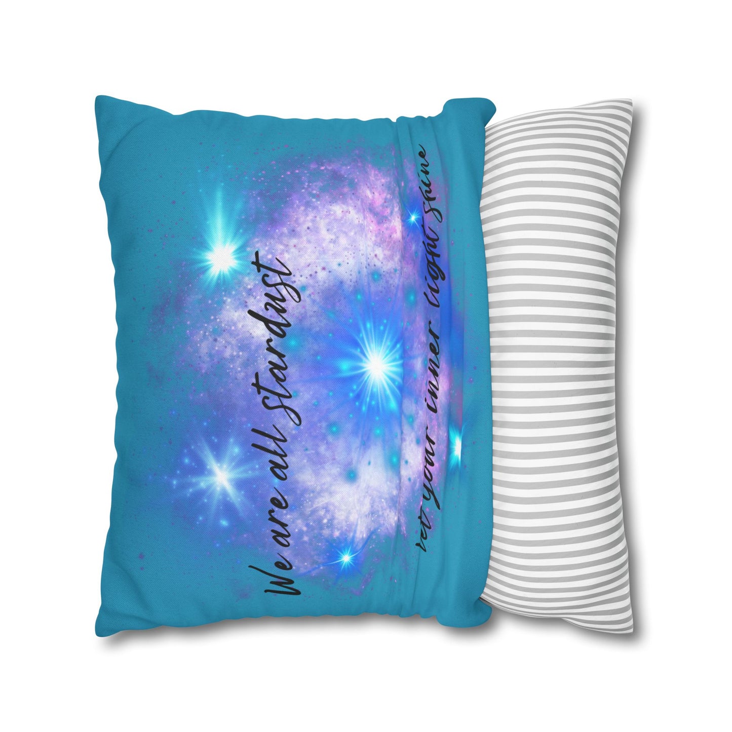 Let Your Inner Light Shine - Accent Square Pillowcases - Various Sizes