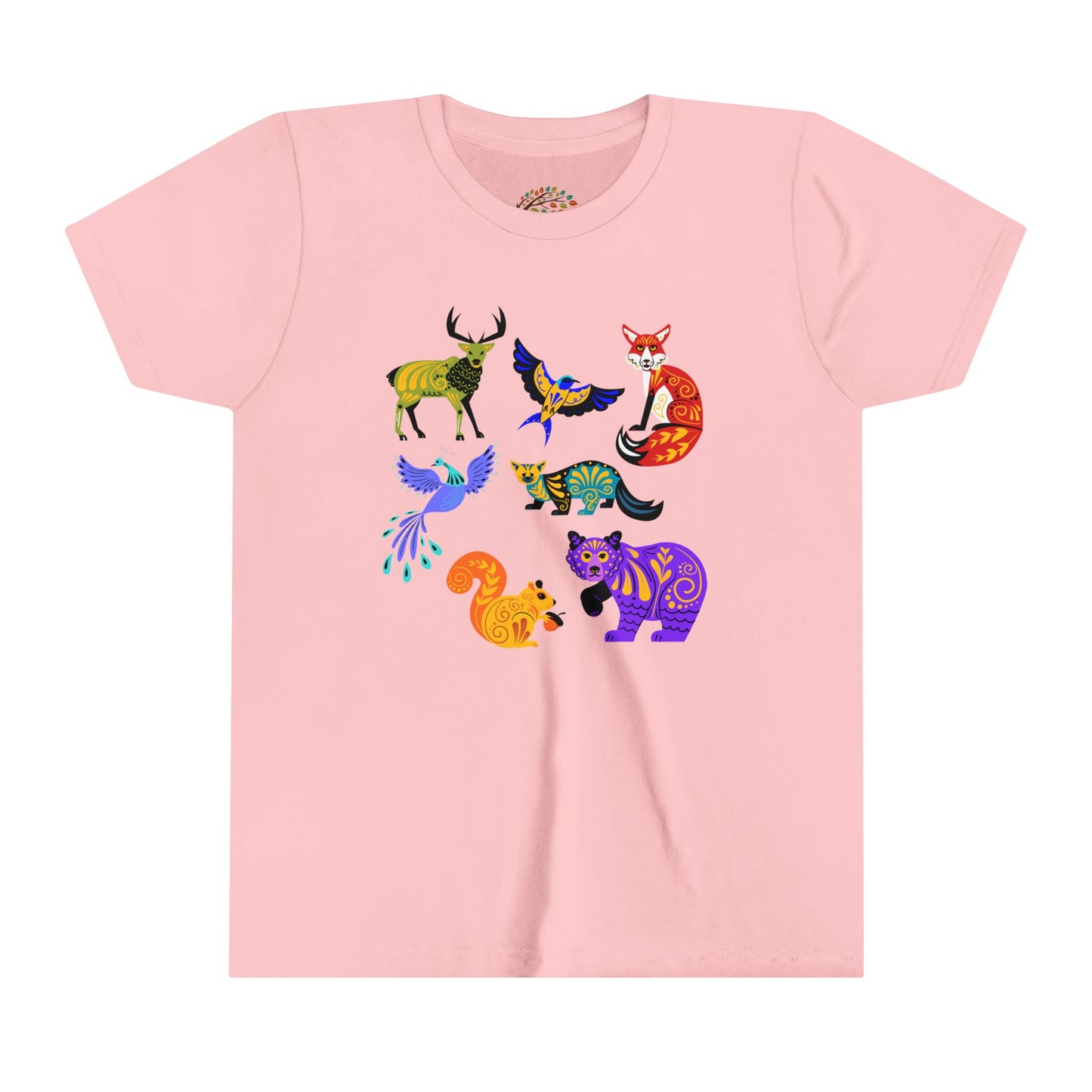 Artsy Animals - Youth Short Sleeve Tee