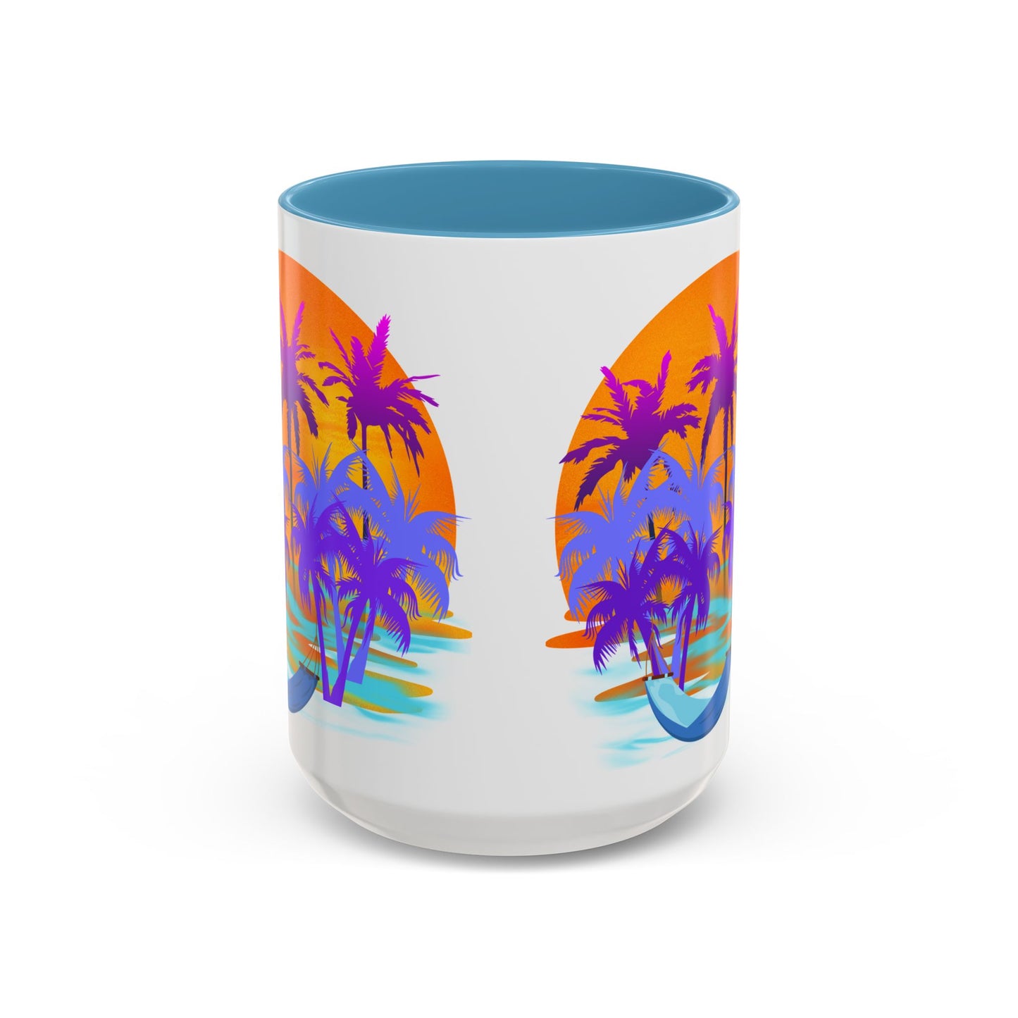 Tropical Paradise - Accent Coffee Mug (11, 15oz)