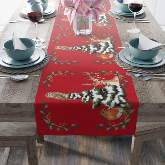 Winter Tree - Table Runner (Cotton, Poly)