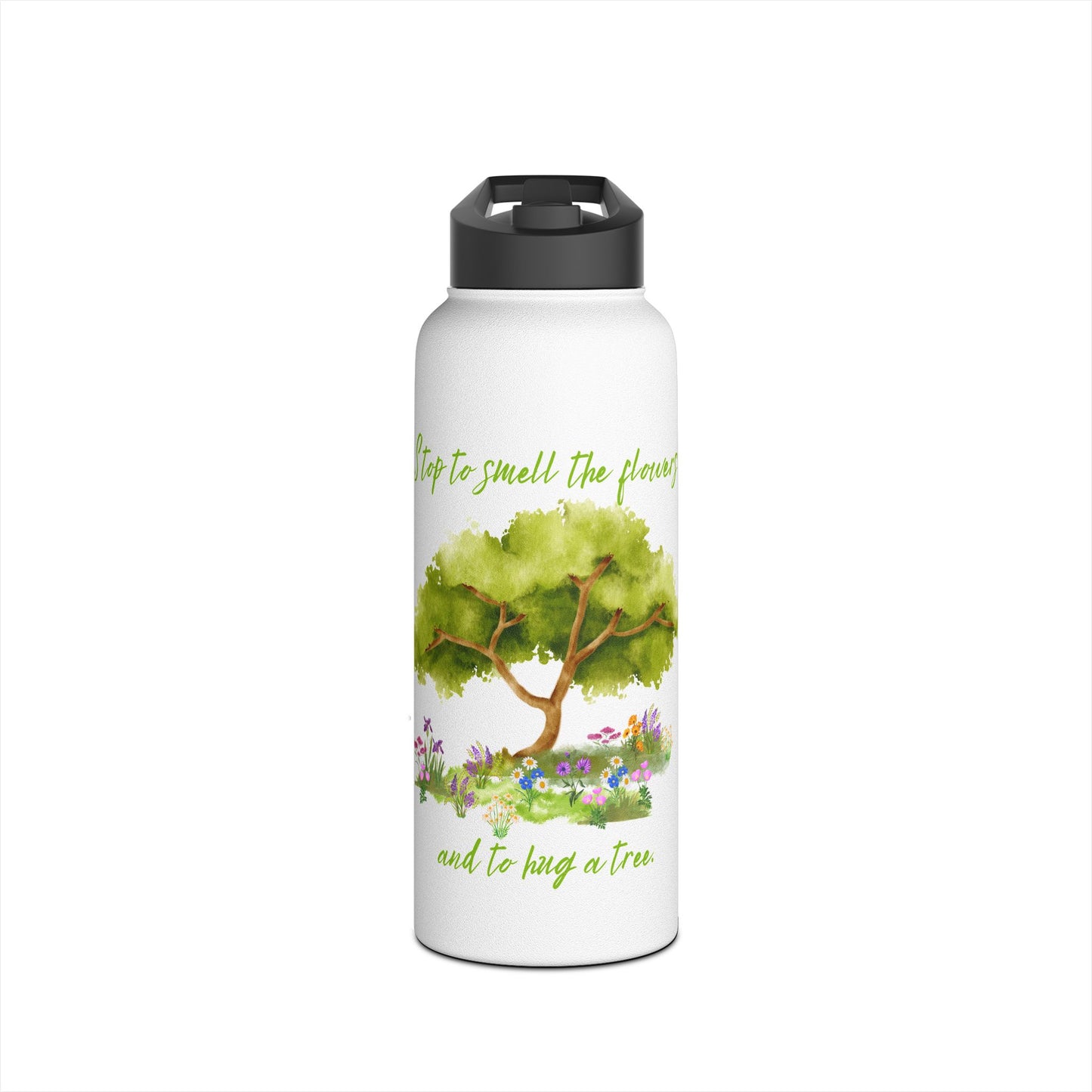 Hug a Tree - Stainless Steel Water Bottle