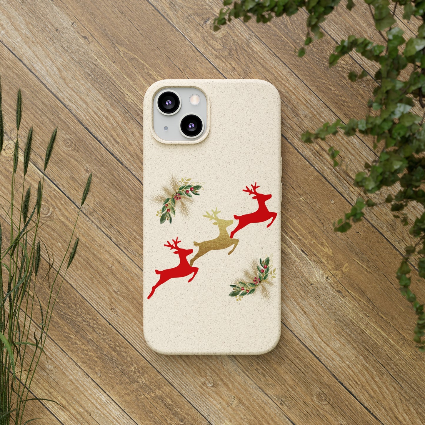 Reindeer Fun - Biodegradable Phone Cases